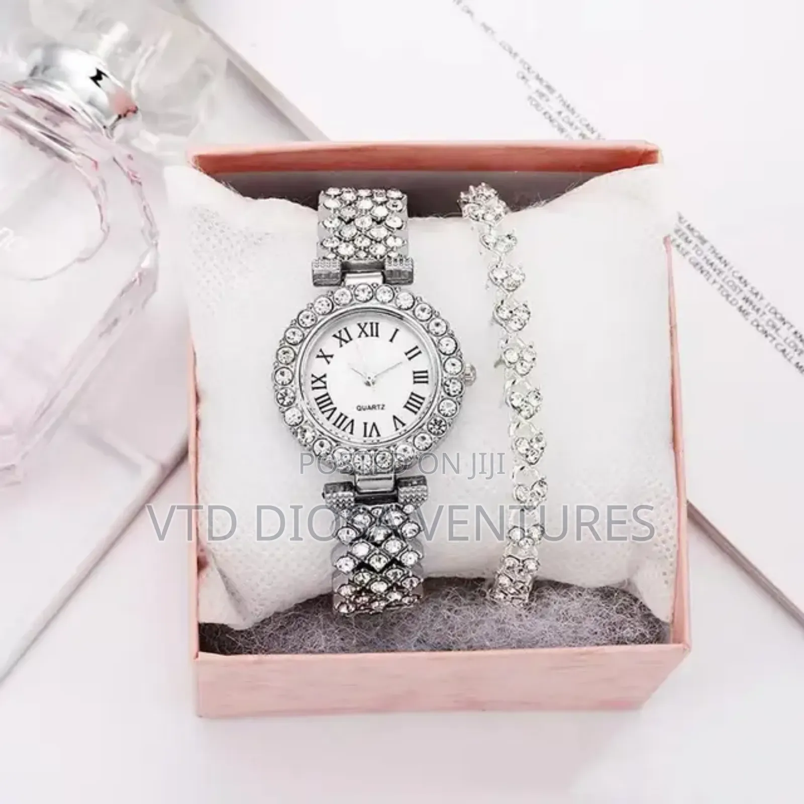 Ladies Luxury Watch Bracelet Set