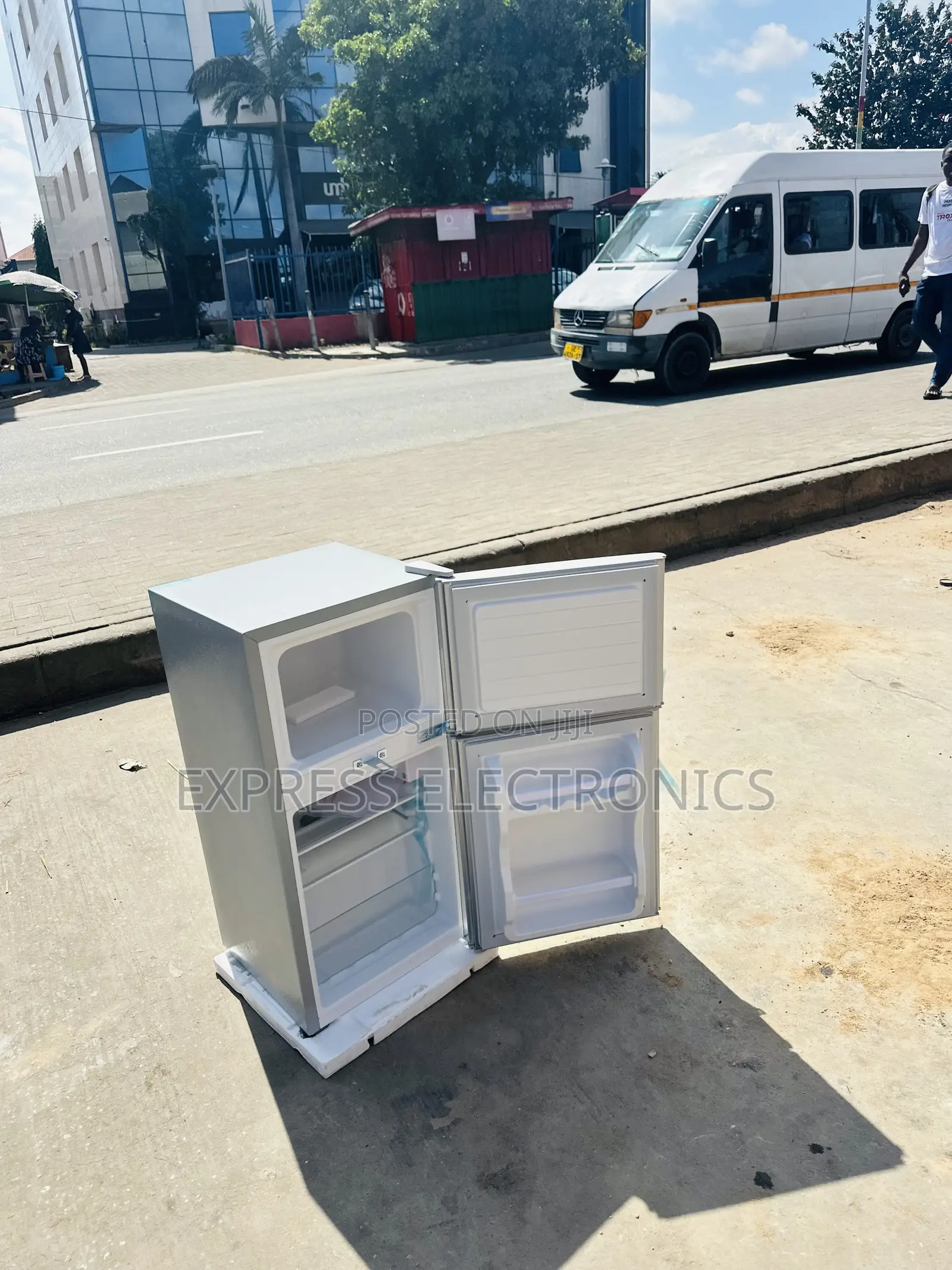 Sleek Slim Cute Tabletop Galaxy Fridge