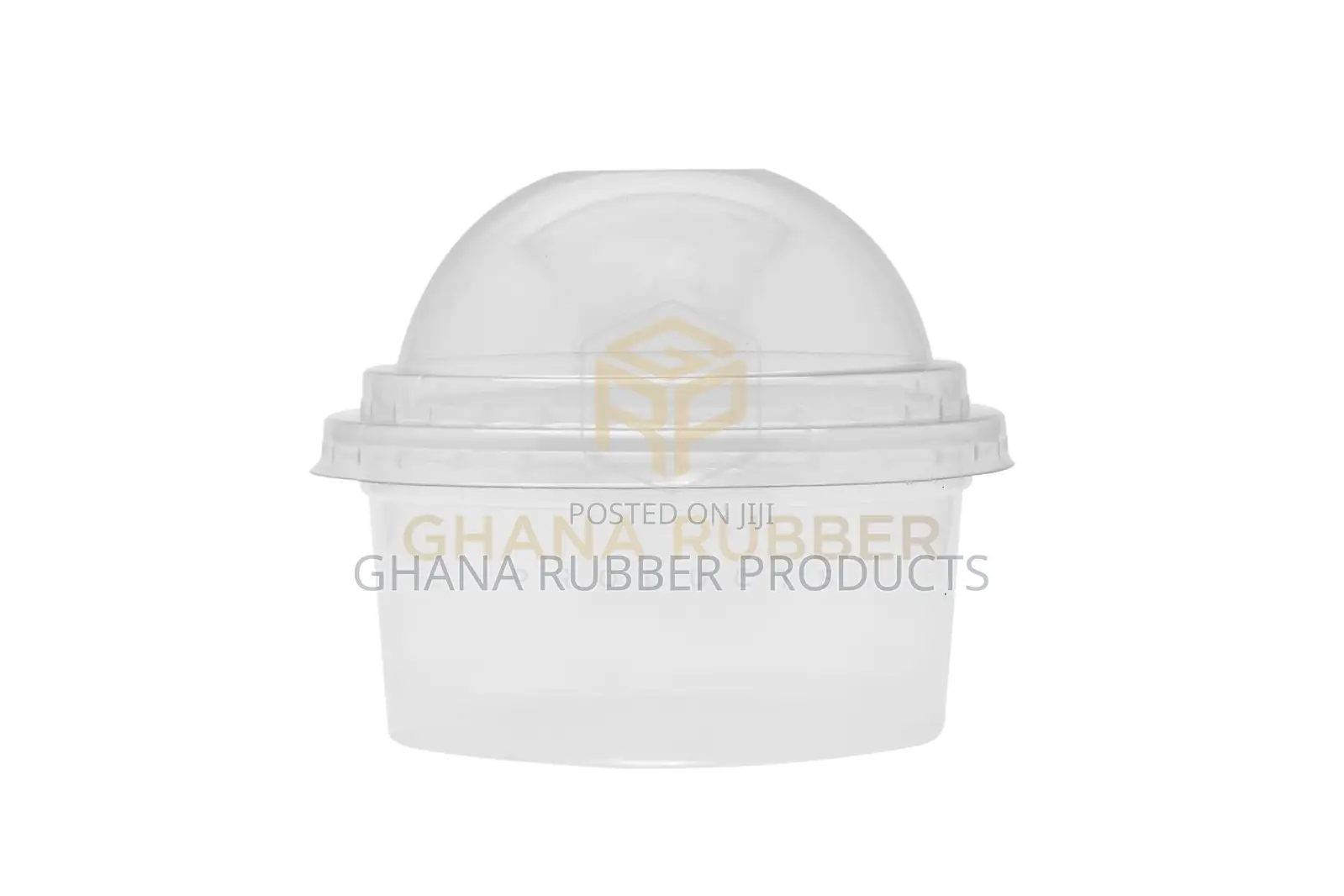Plastic Tubs 150ml + Domed Lids (800pcs)
