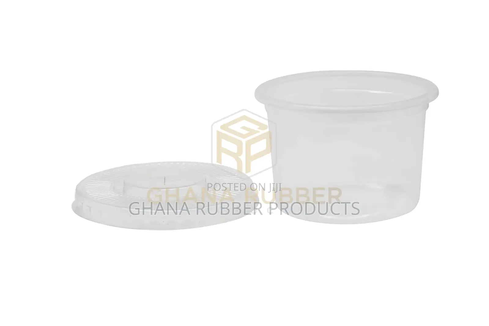 Plastic Tubs 250ml + Flat Lids (800pcs)
