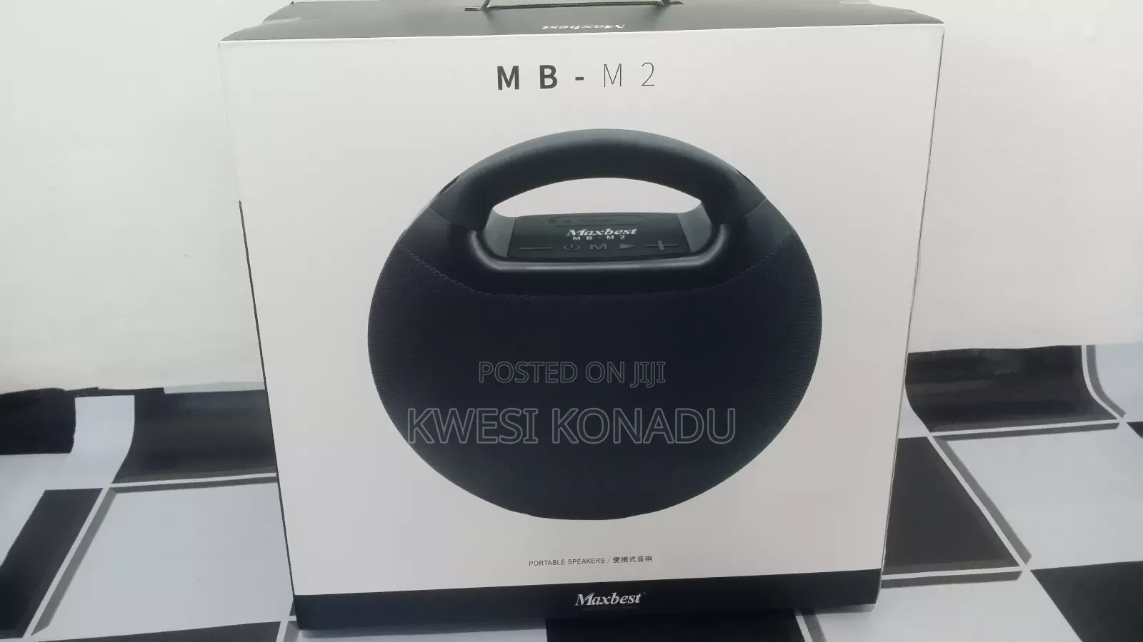 Deep Bass Maxbest Mb - M2 Portable Speaker