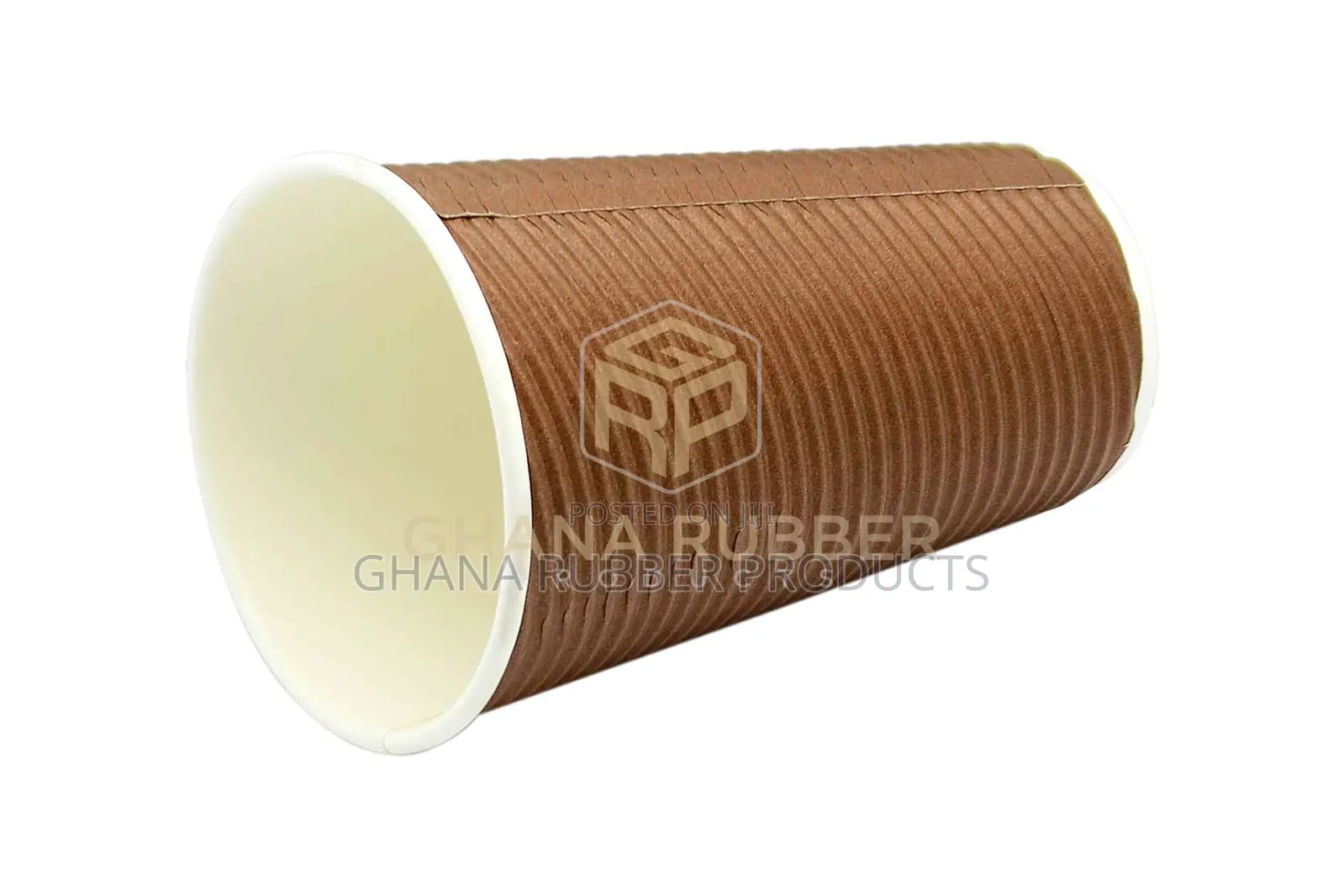Ripple Paper Cups 16oz Brown (500pcs)
