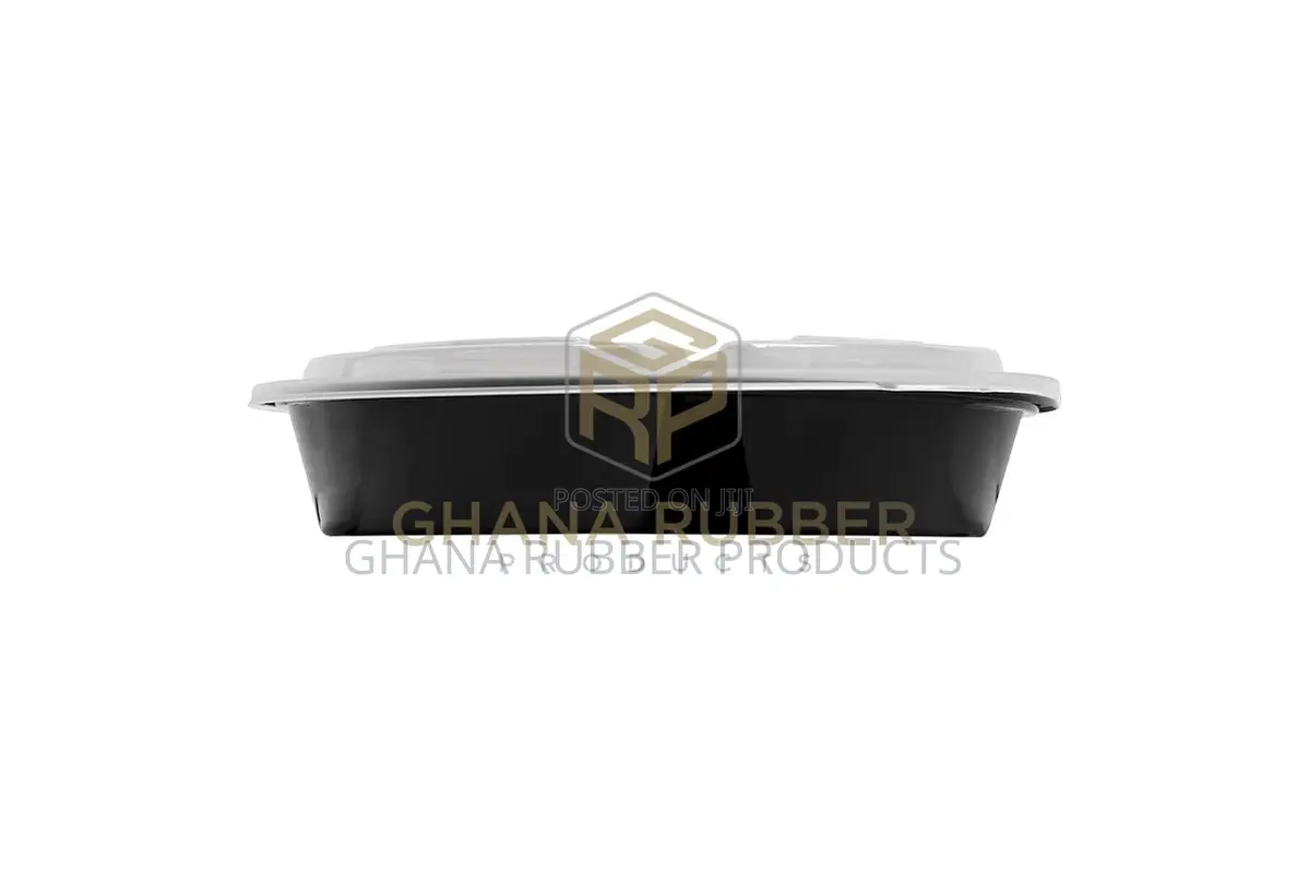 Shine 3-Section Microwavable Containers Round 1000cc(150pcs)
