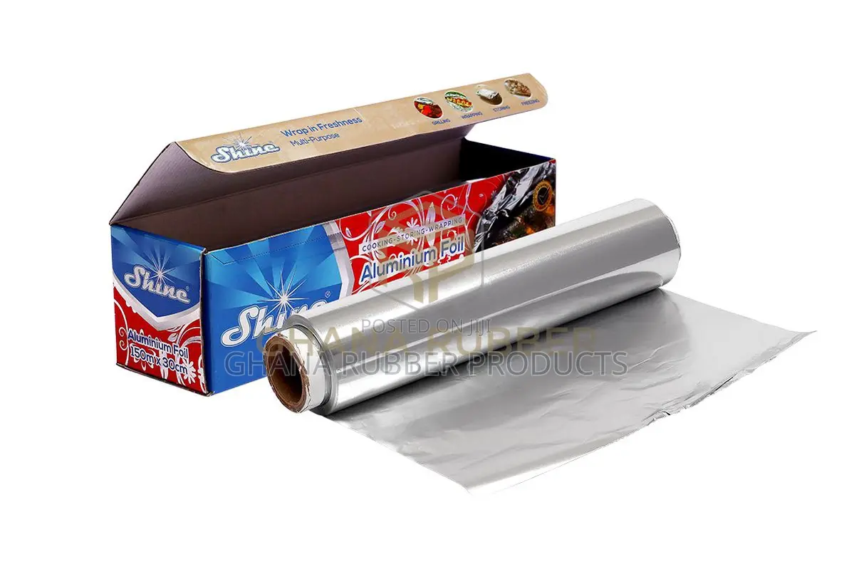 Shine Aluminium Foil 150m X 30cm (6pcs)
