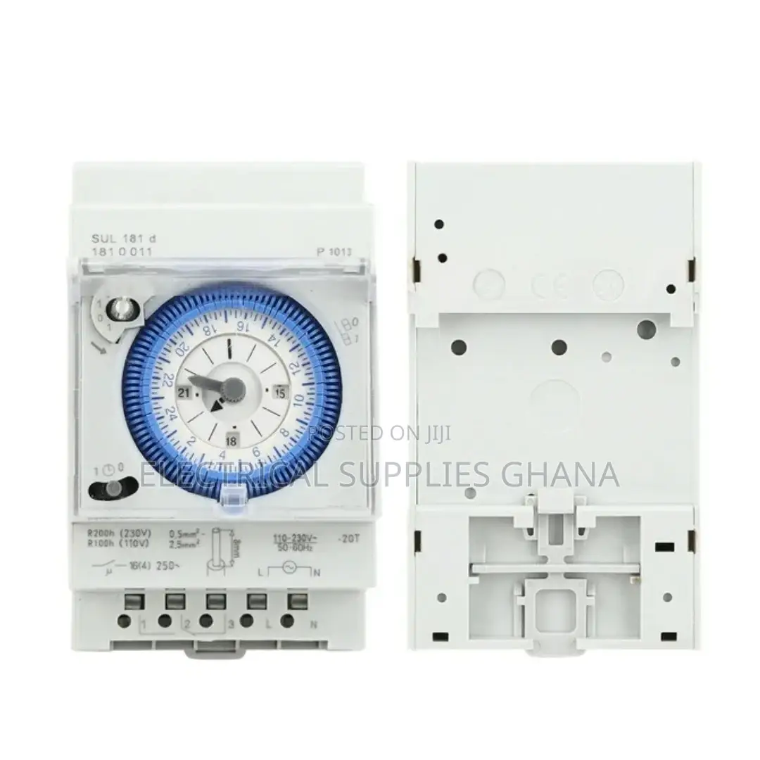 Mechanical 24-Hour Programmable Timer Switch