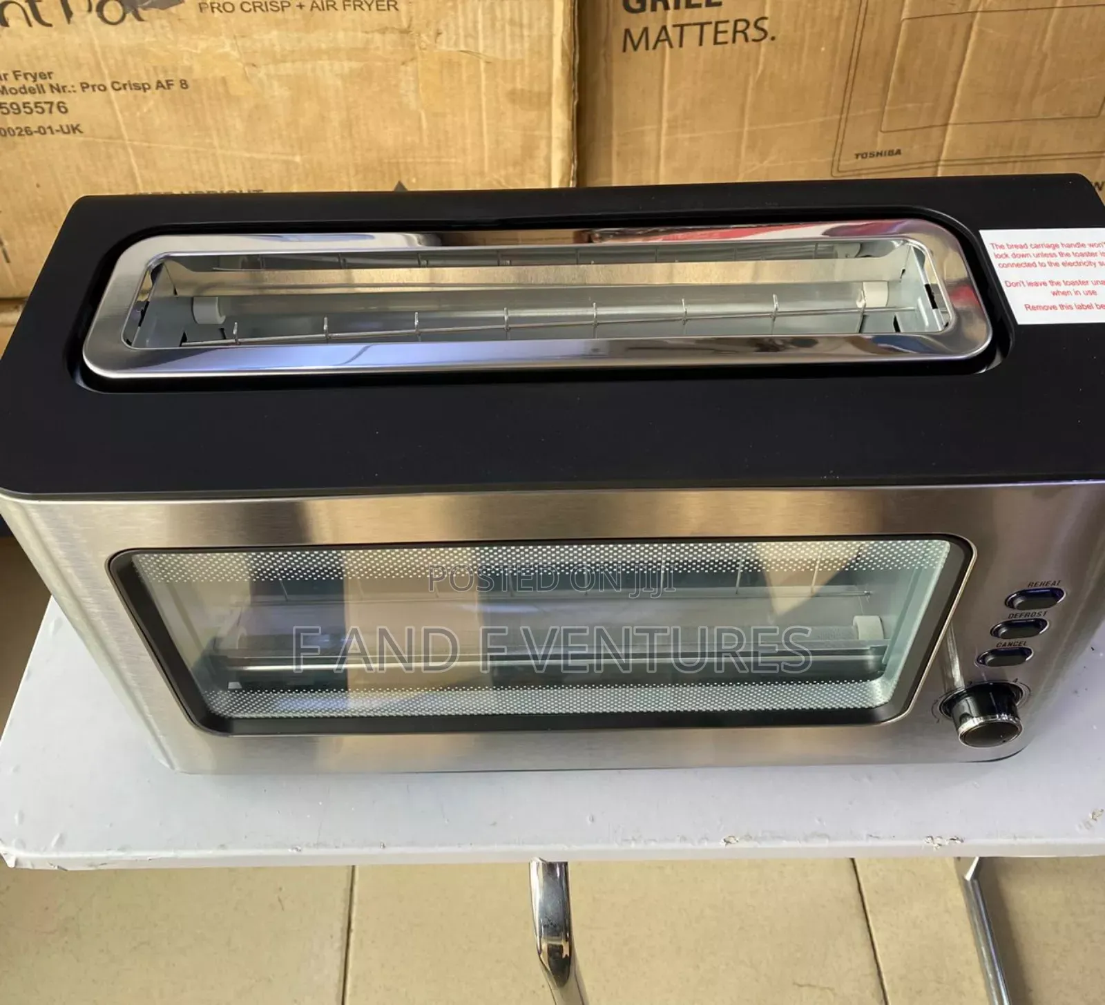 Extra Large Slot Toaster - UK