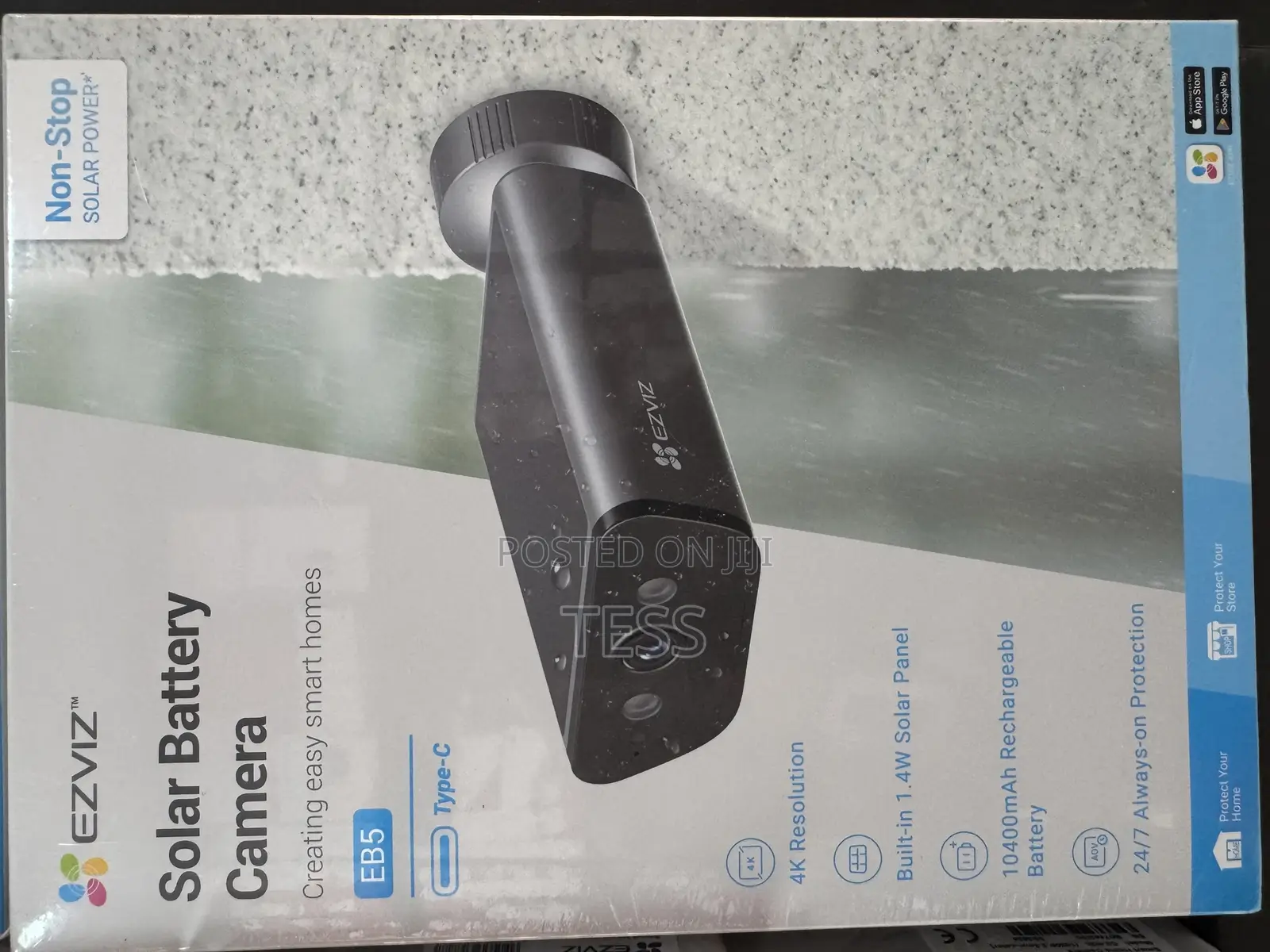 EZVIZ EB5 8MP Outdoor Wifi Smart Solar Camera