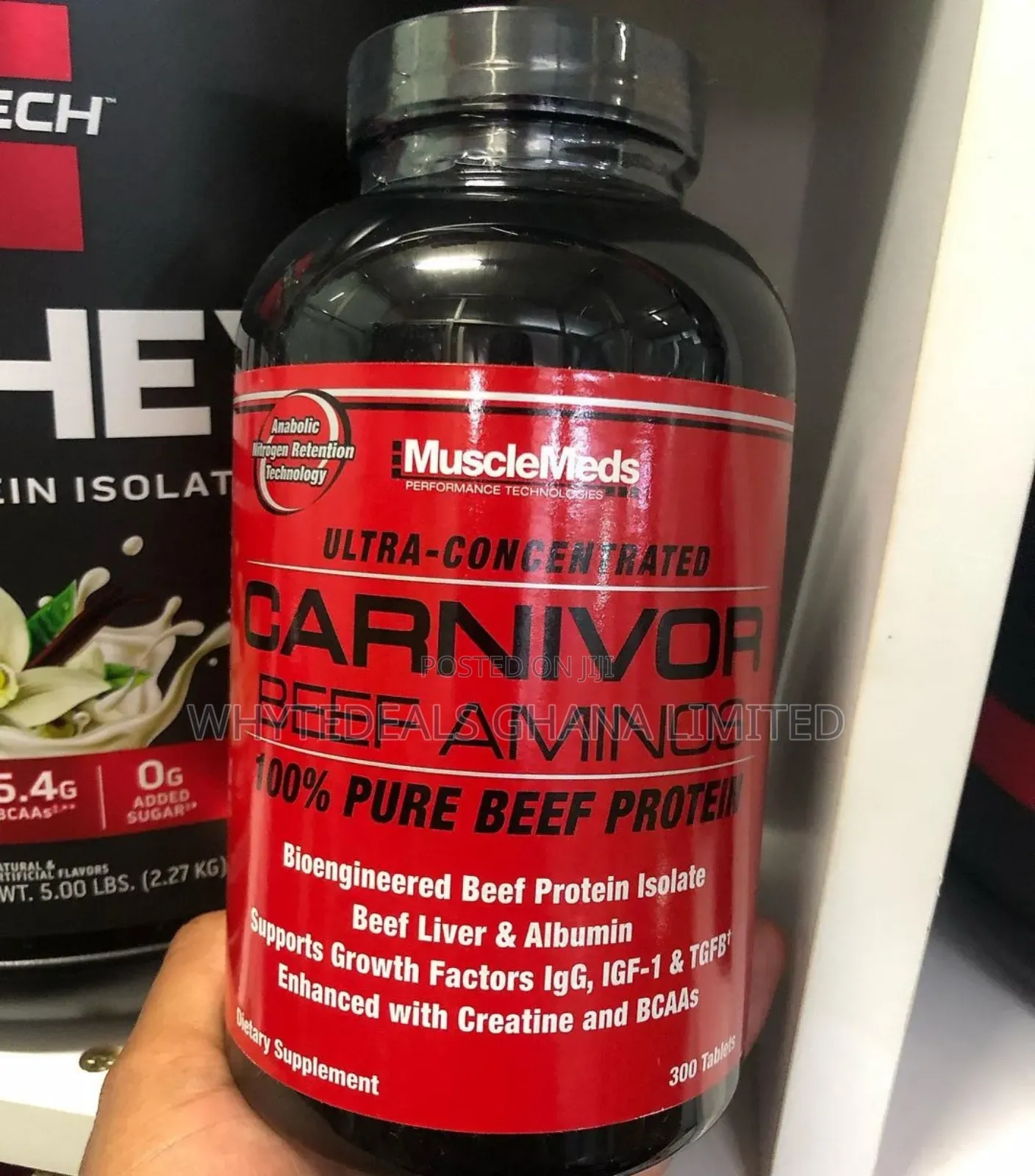 Musclemeds Carnivor Shred Fat Burning Hydrolized Beef Protei