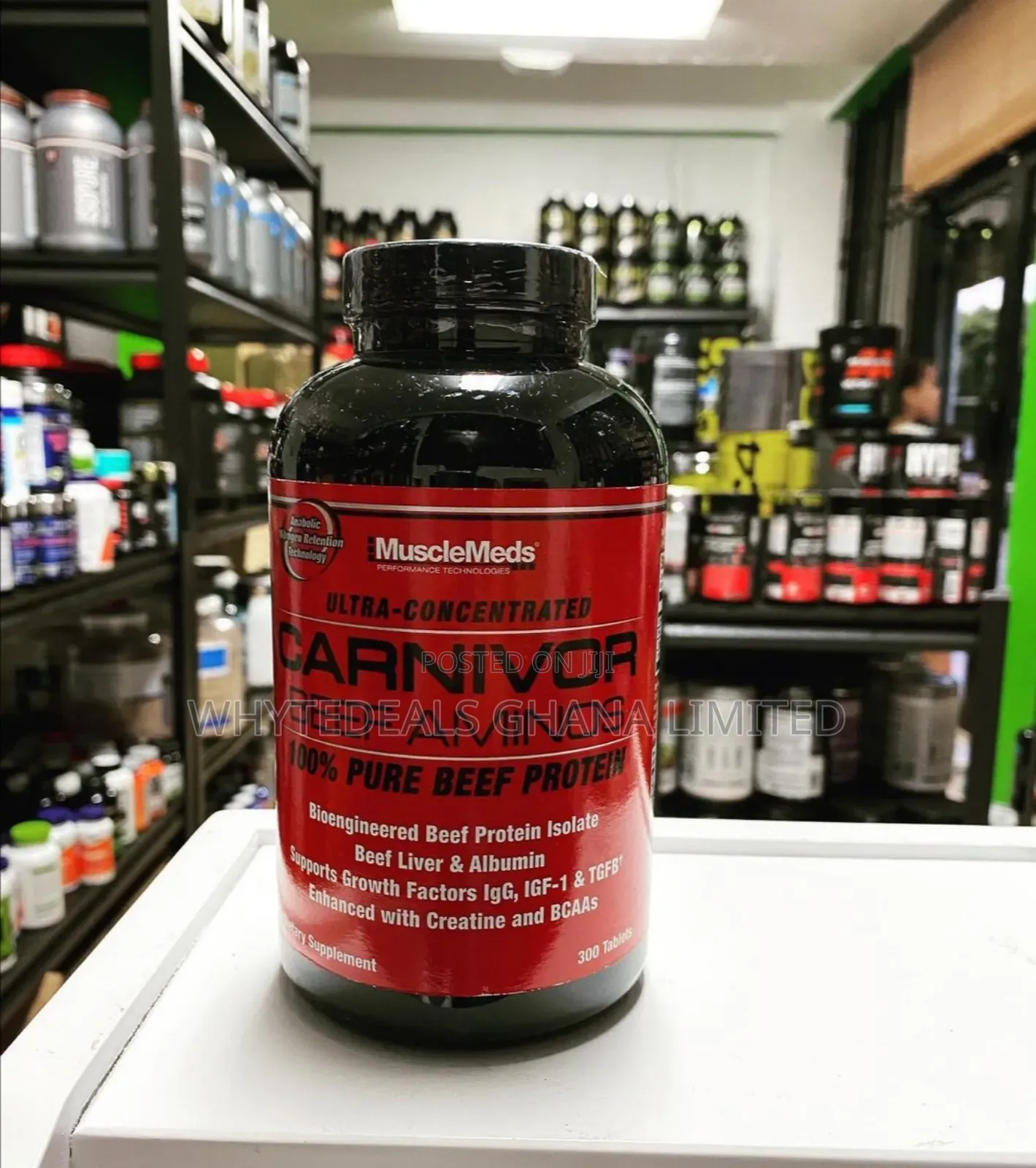 Musclemeds Carnivor Shred Fat Burning Hydrolized Beef Protei