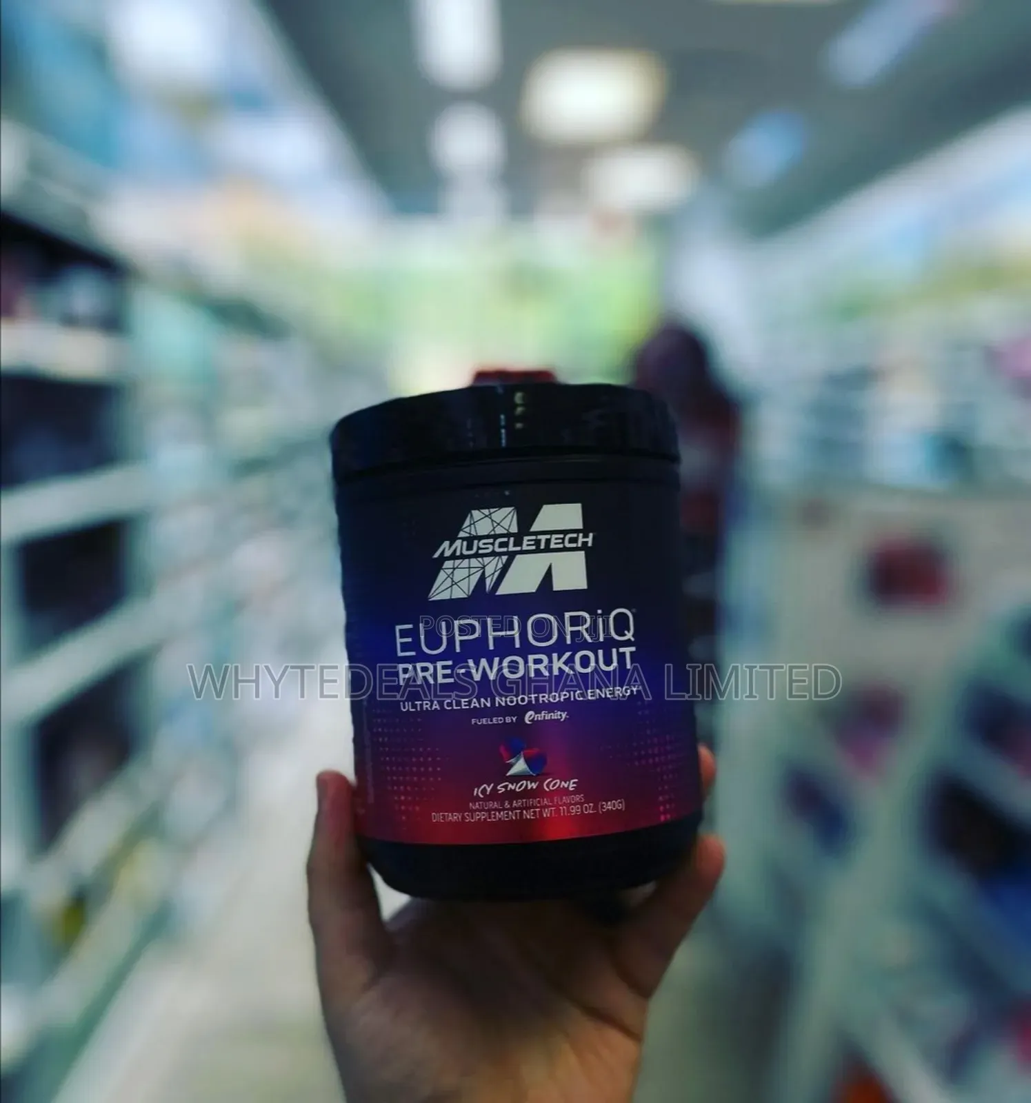 Euphoriq Smart Pre-Workout for Men Women EXTREME ENERGY