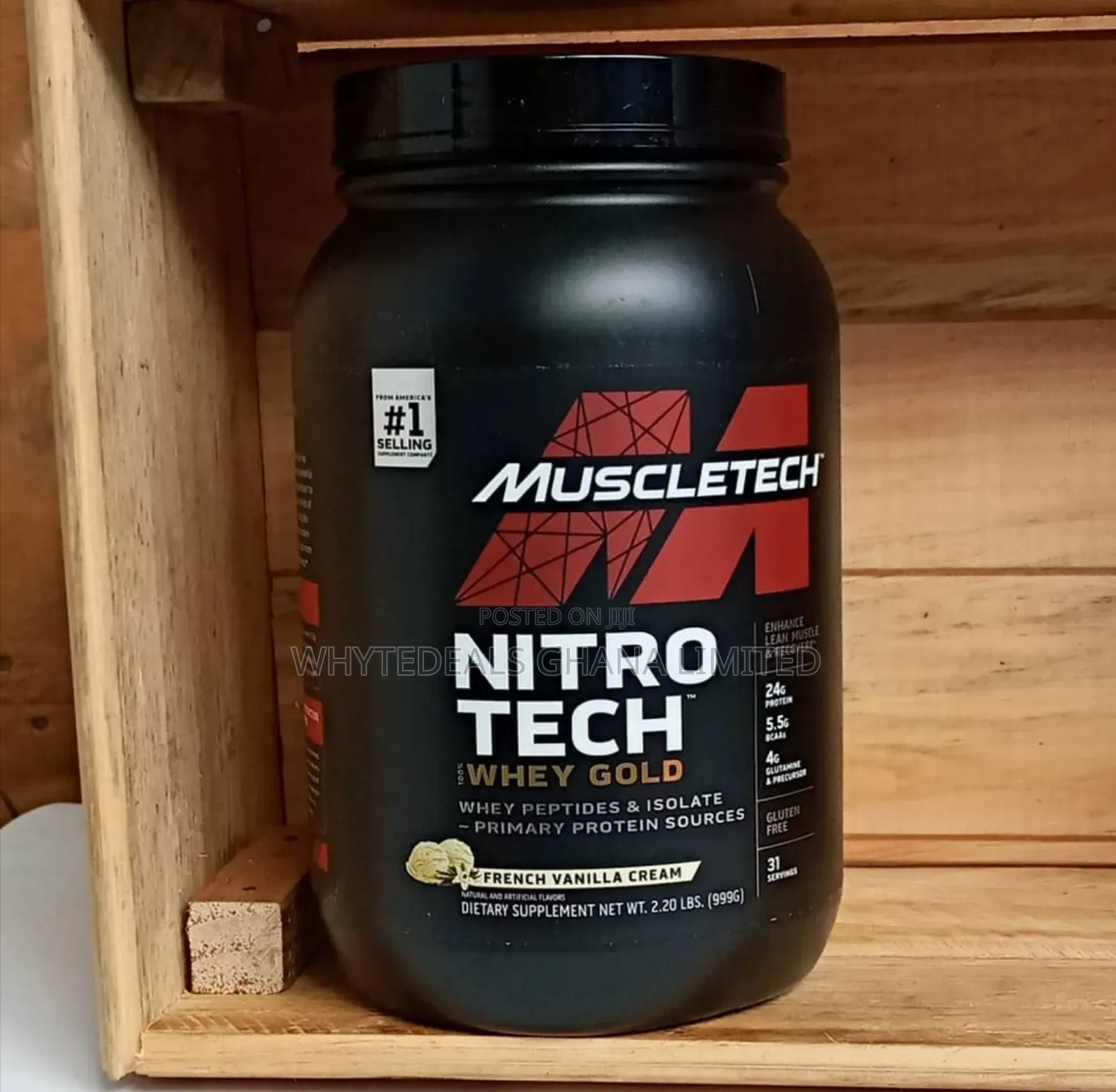 Muscletech Nitro-tech Whey Gold Protein Isolate Smoothie 2lb