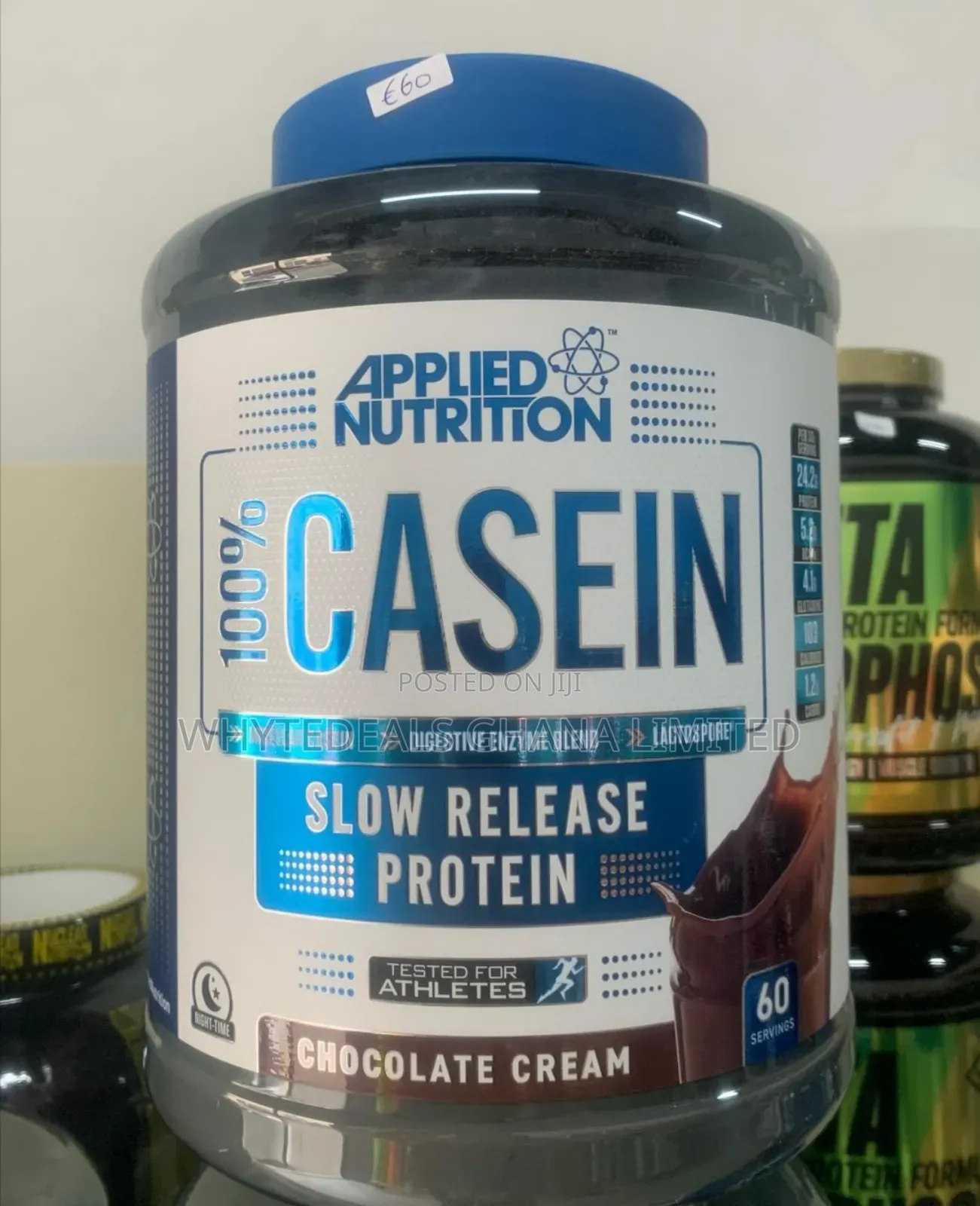 Applied Nutrition Casein Protein MUSCLE GROWTH RECOVERY