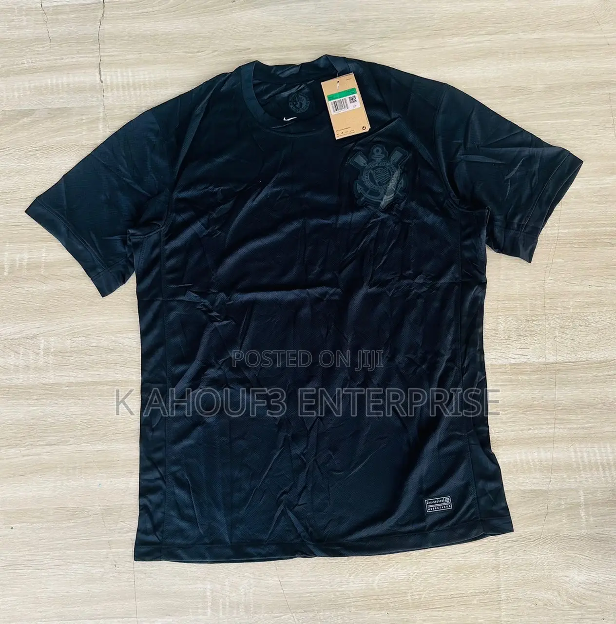 Corinthians Fc Black Jersey