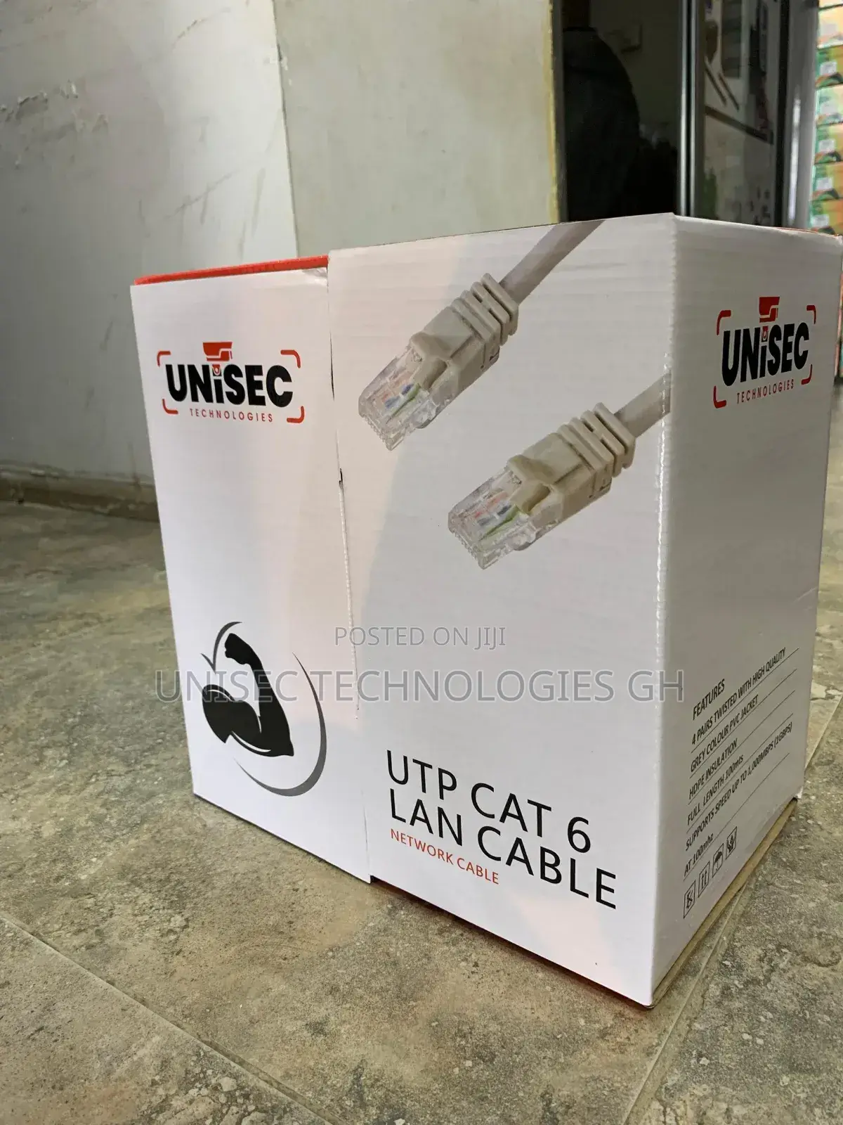 Unisec 100m Cat6 Cable