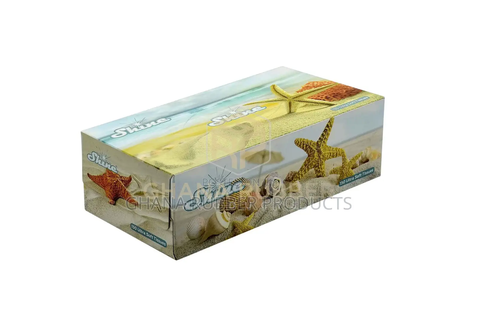 Shine Facial Tissue Large 150pcs Mixed Designs (36pcs)