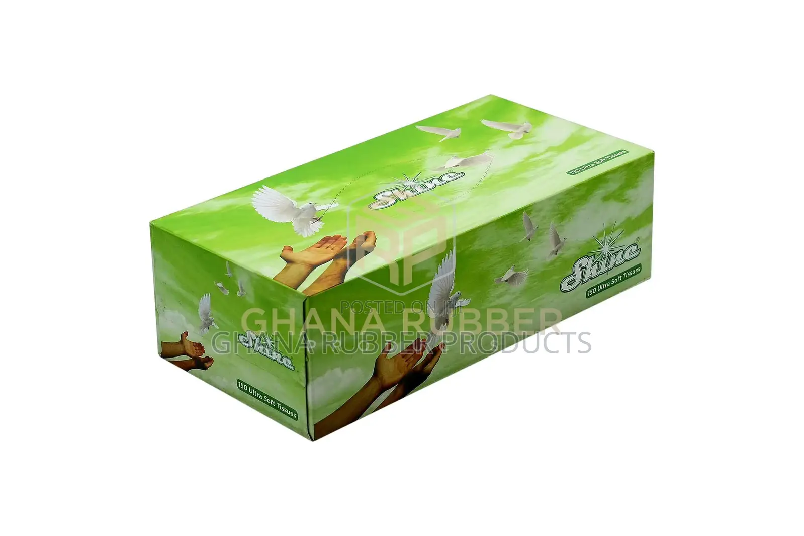 Shine Facial Tissue Large 150pcs Mixed Designs (36pcs)