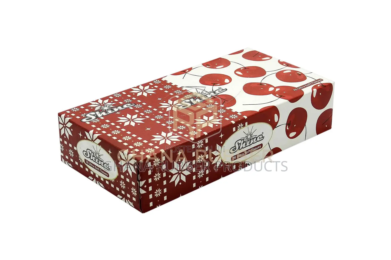 Shine Facial Tissue Medium 76pcs Mixed Designs (36pcs)