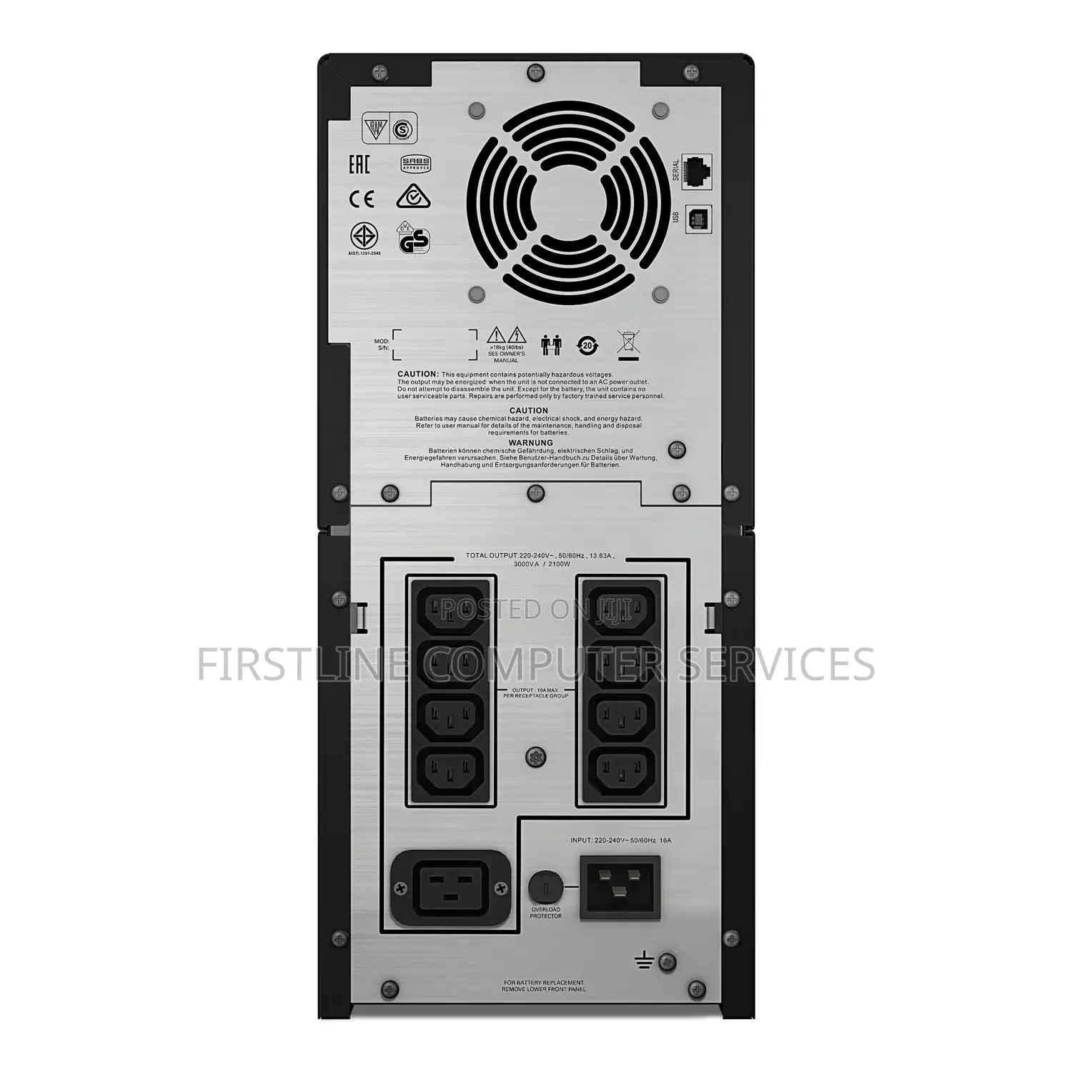Apc Smart SMC 3000va, LCD