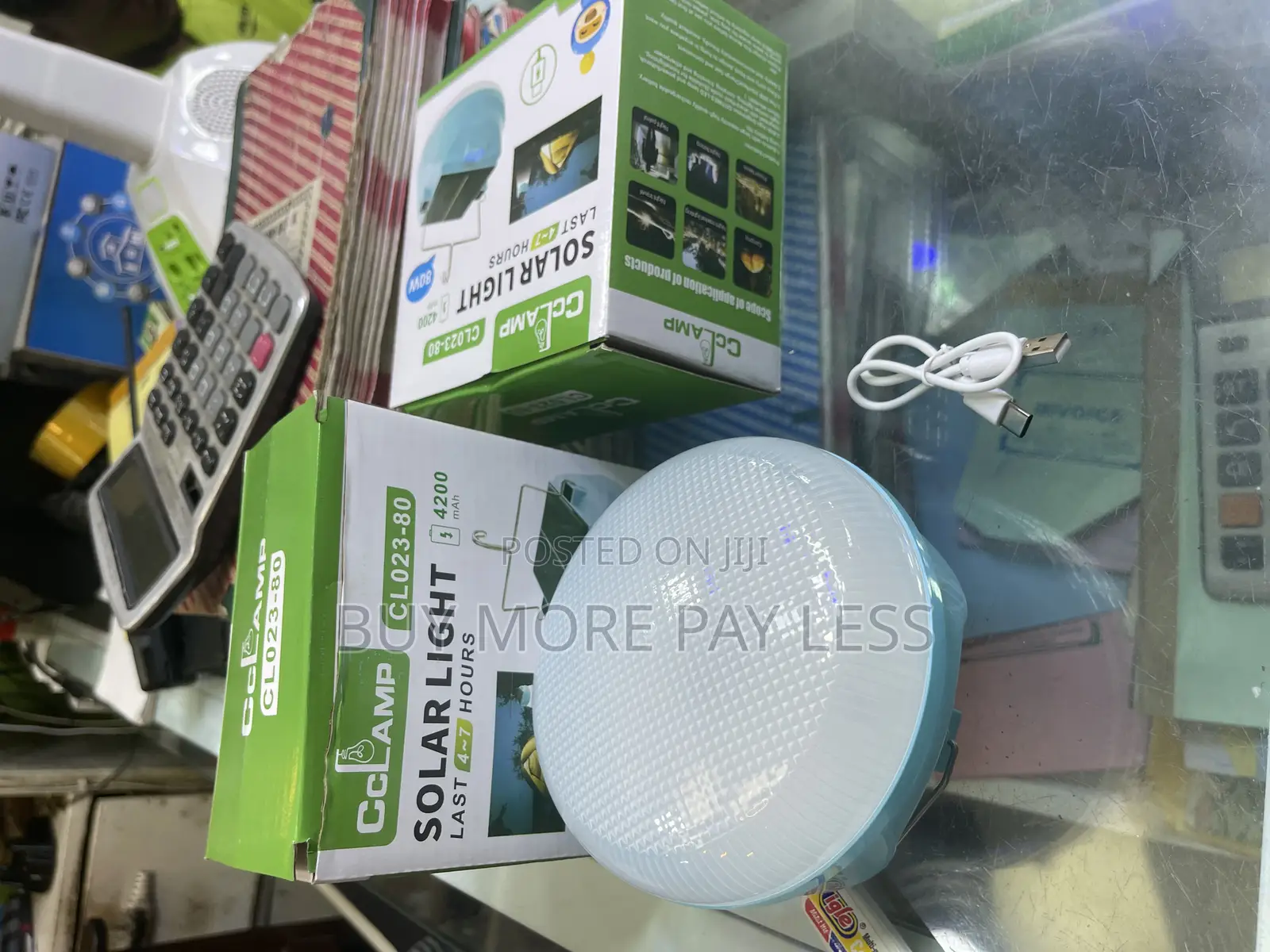 Cclamp Solar Bulb 80watts