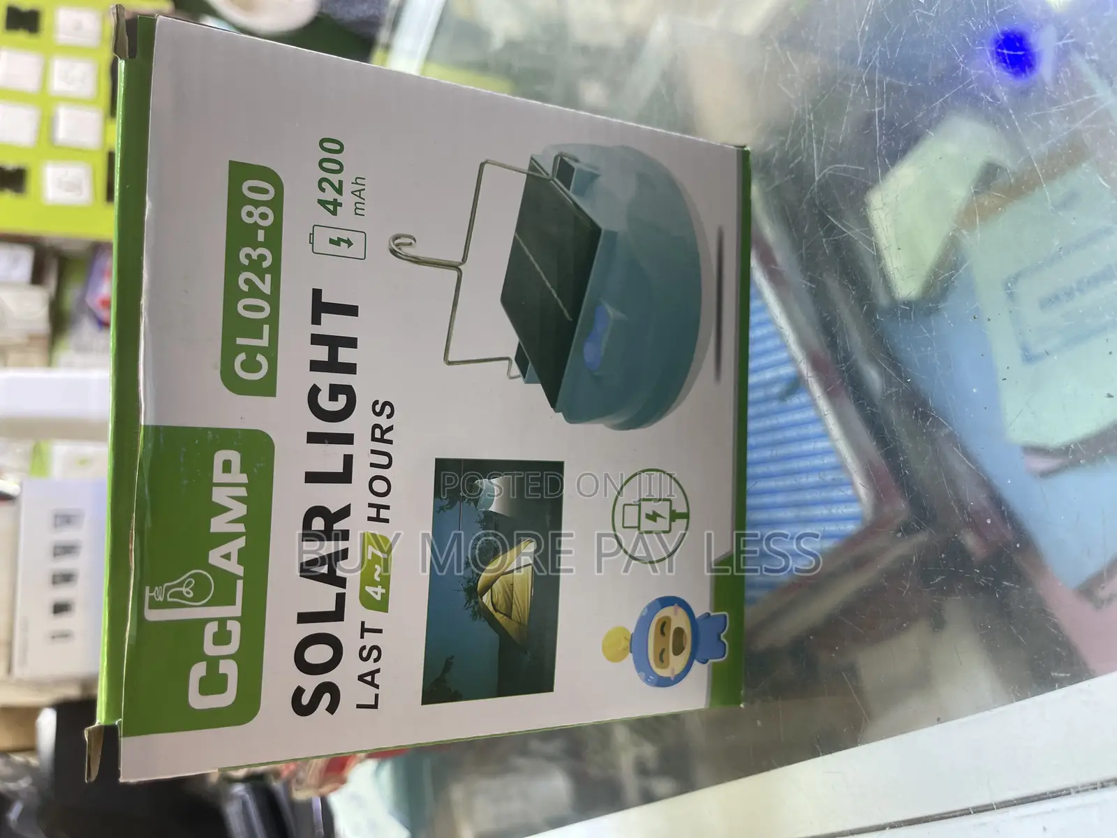 Cclamp Solar Bulb 80watts