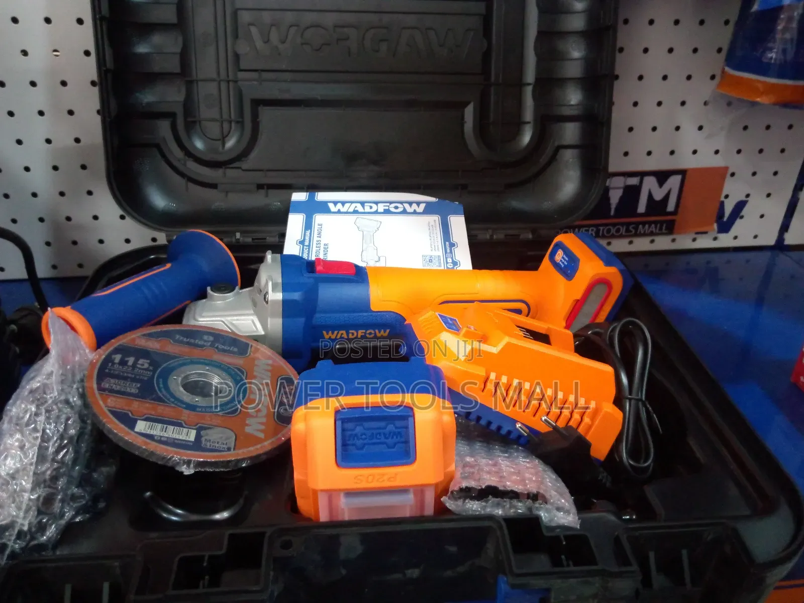 Cordless Angle Grinder Wadfow