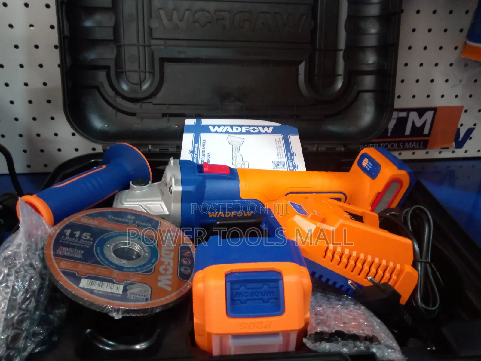 Cordless Angle Grinder Wadfow