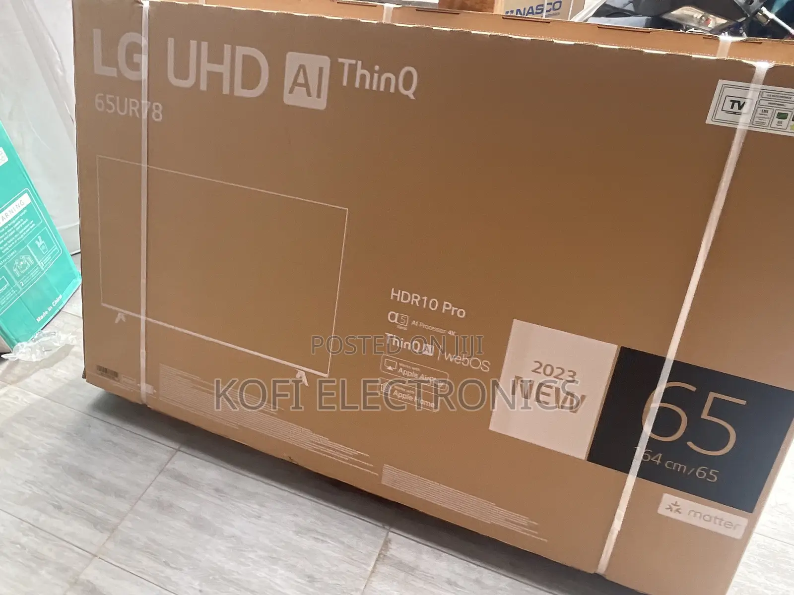 Comfort of Your Home With the LG 65inch HDR AI Thinq -2023