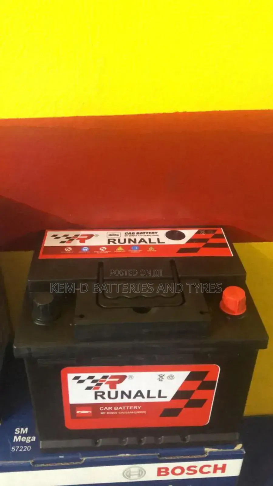 13 Plates Runall Car Battery _ Free Delivery