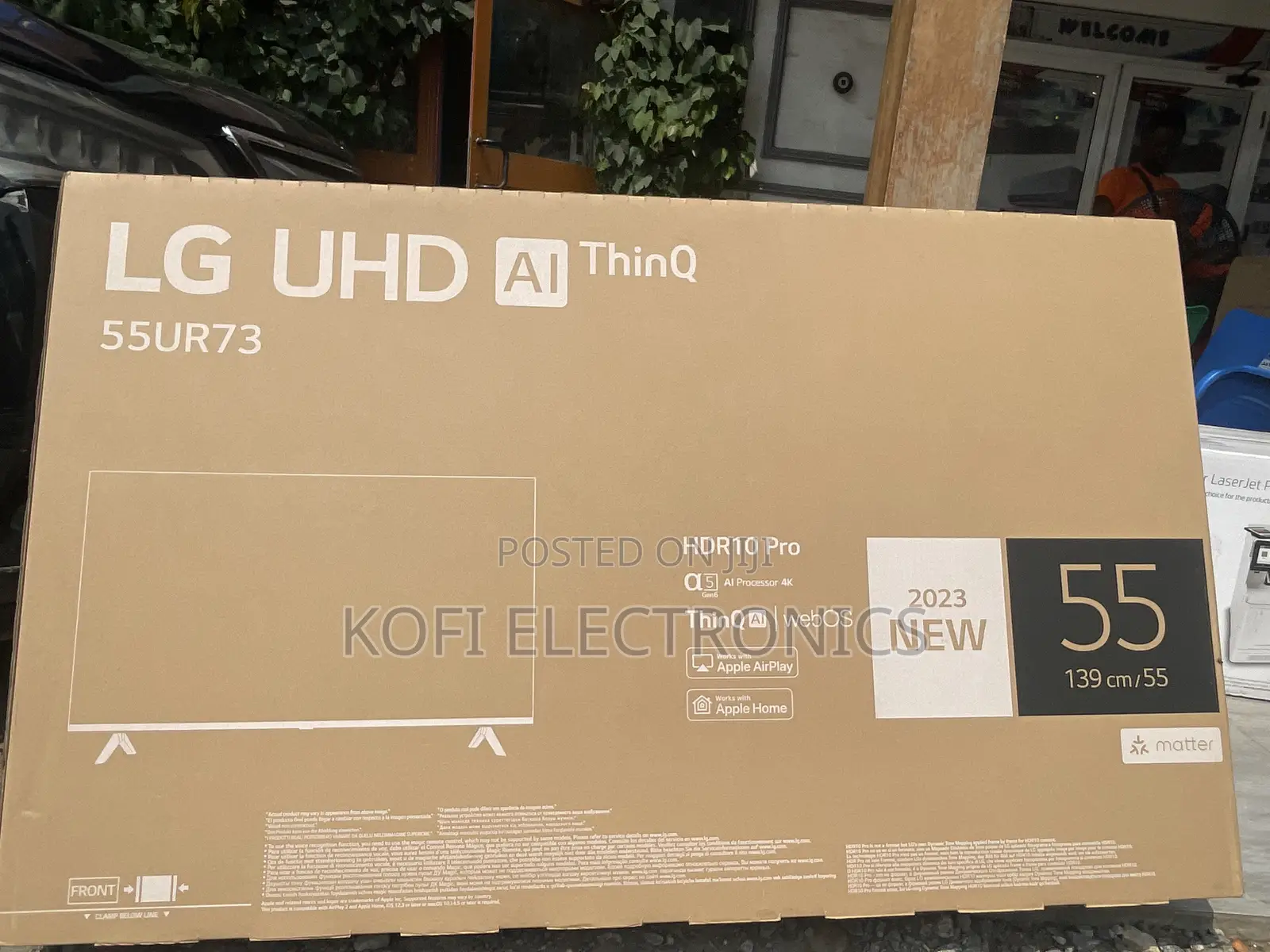 Very Latest LG 55 Inch, HDR Smart, Uhd Tv, 55ur73-2023