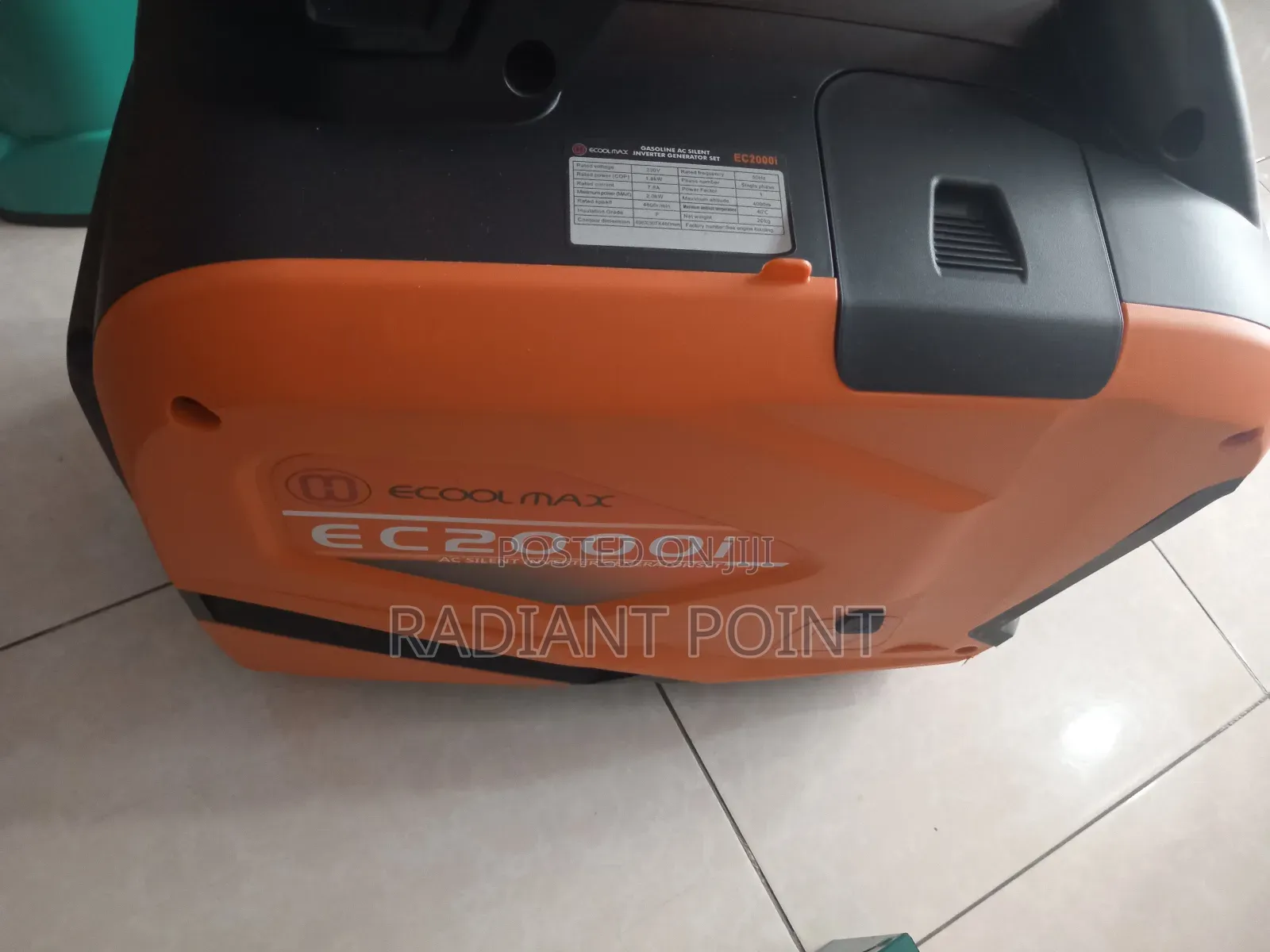 Slient Inverter Portable Generator 2000w
