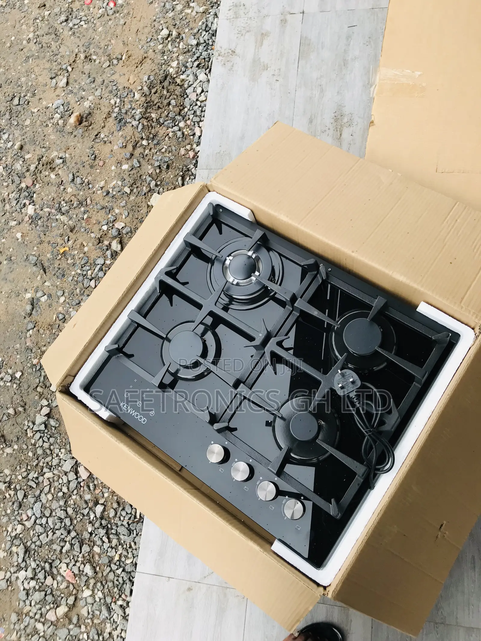 Shop Kenwood 60cm 4 Gas Burner Auto Ignition Touch Screen