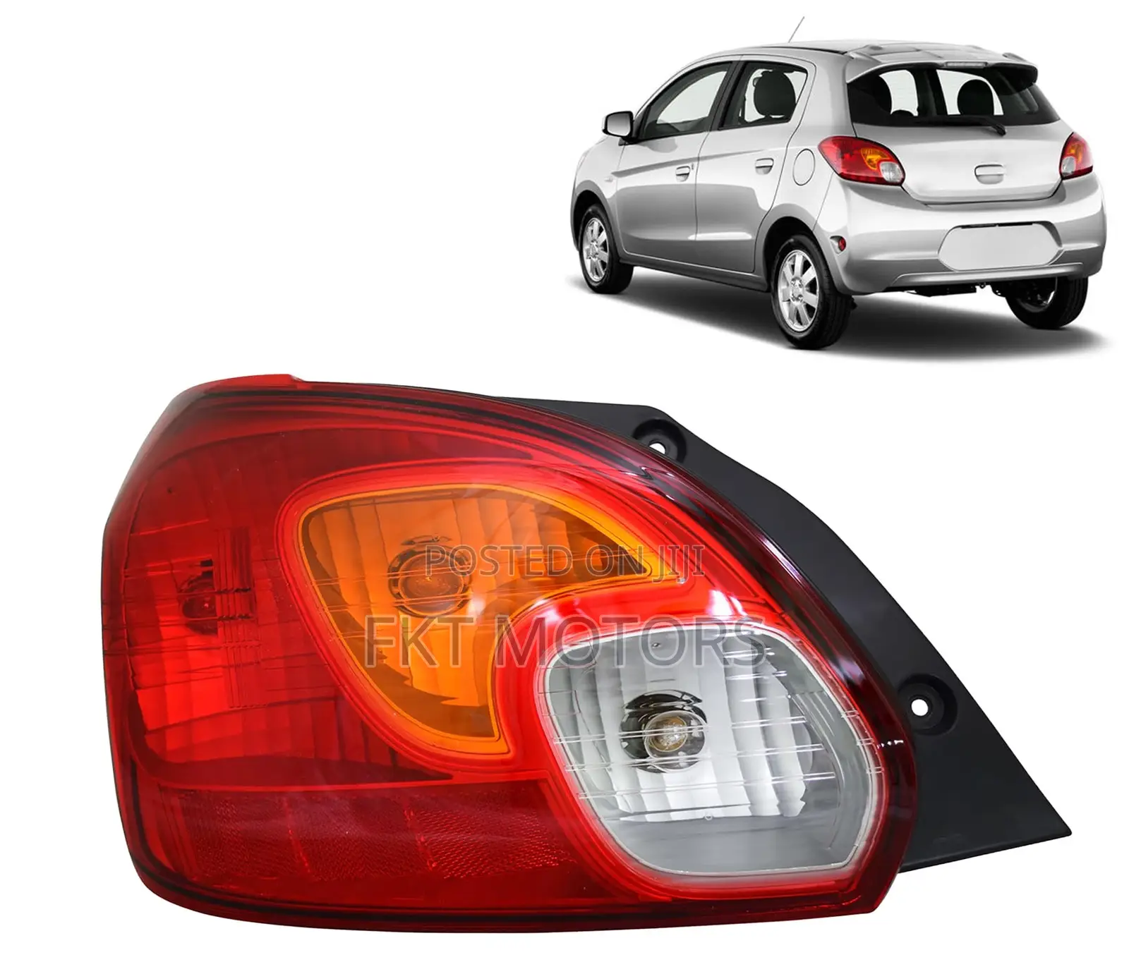 Mitsubishi Mirage Taillight Pair [2014-2015]