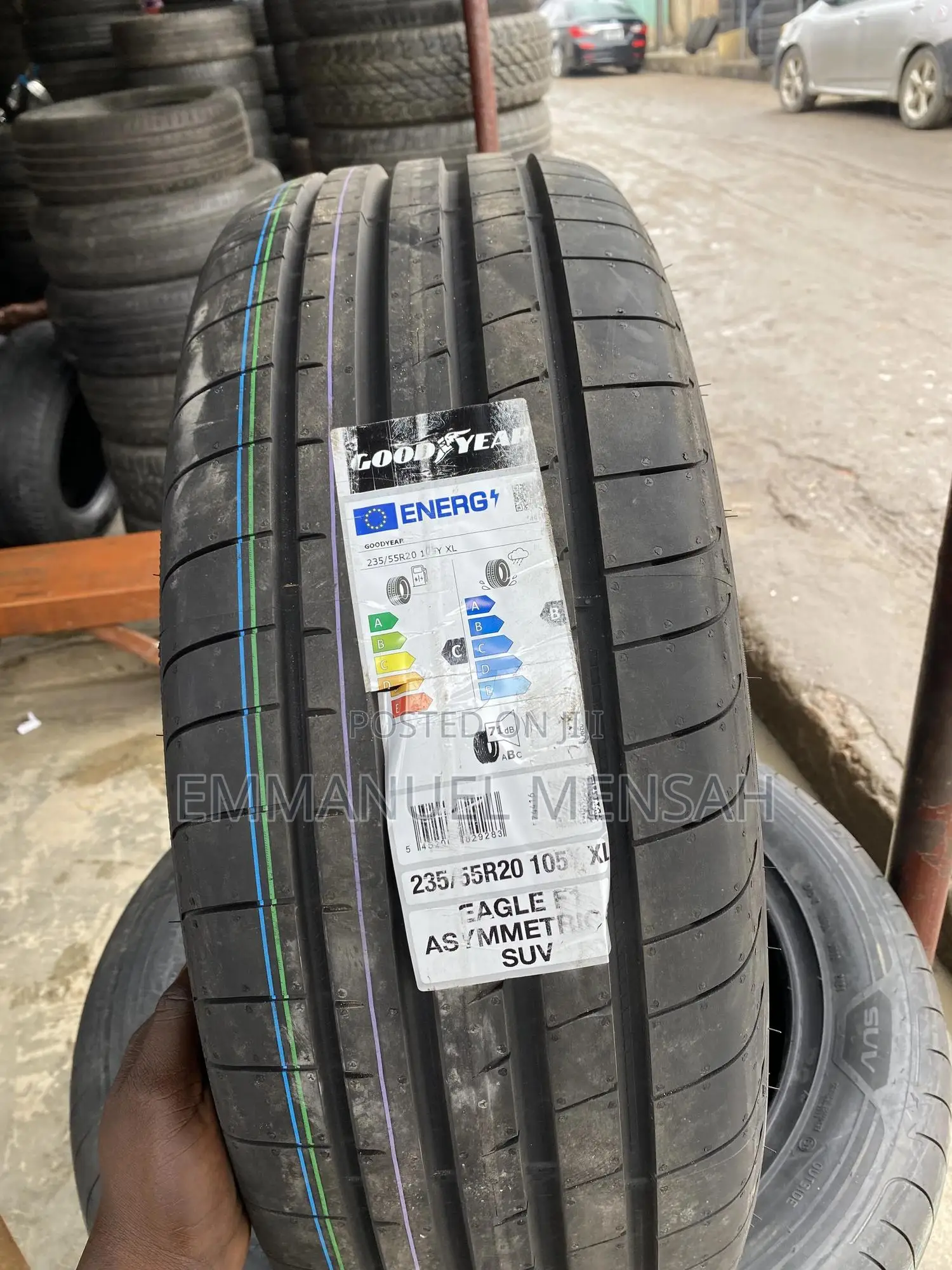 235/55r20 Goodyear Eagle F1 Asymmetric SUV Tire