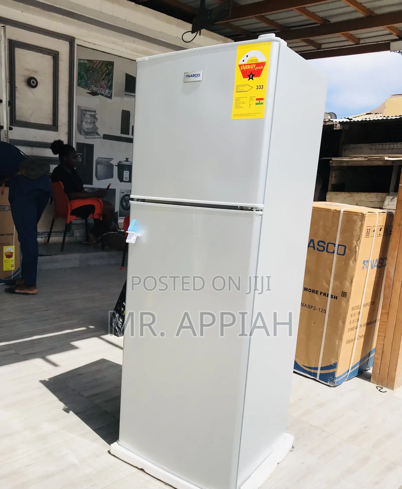 Order Nasco Nas2-13fl Topfreezer Electric Fridge(112L).