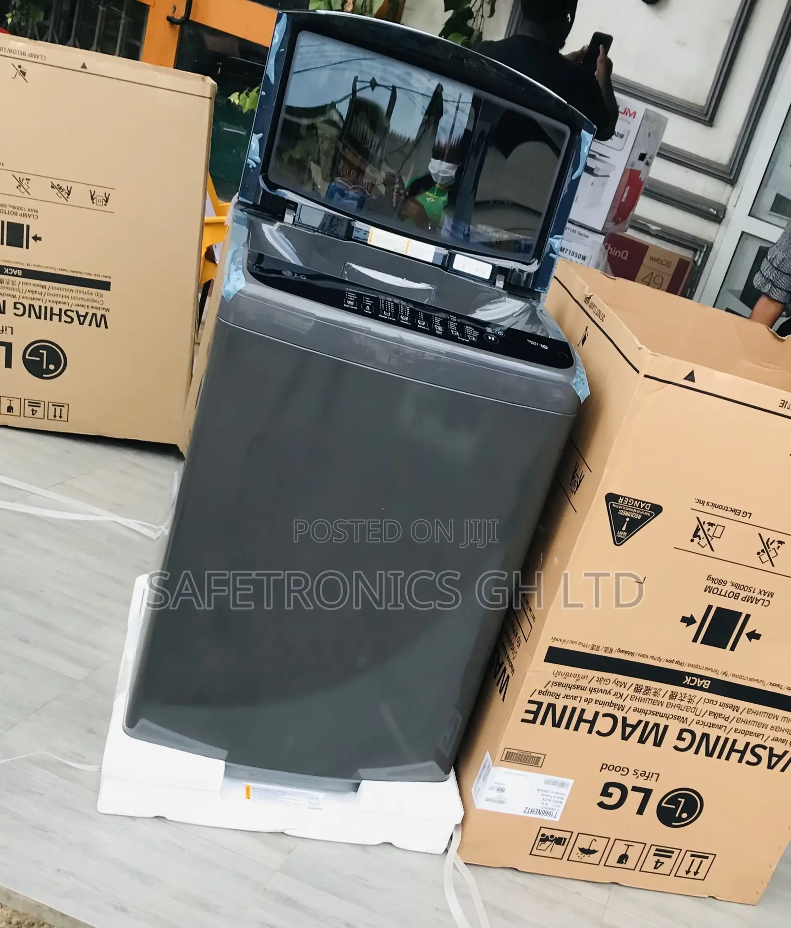 Smart Inverter LG Washingmachine 16kg Topload