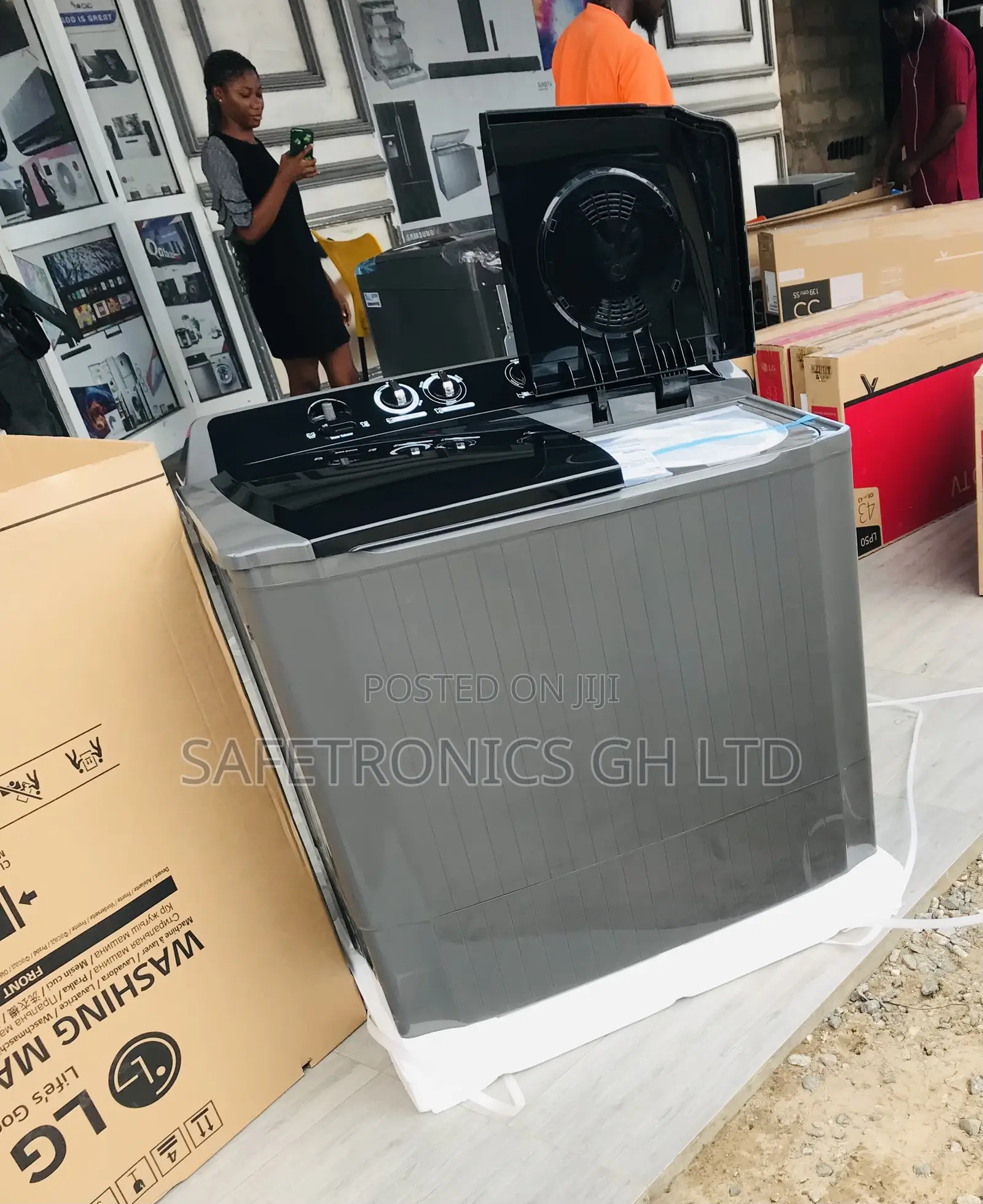 New Sealed 18kg Topload LG Roller Jet Washingmachine