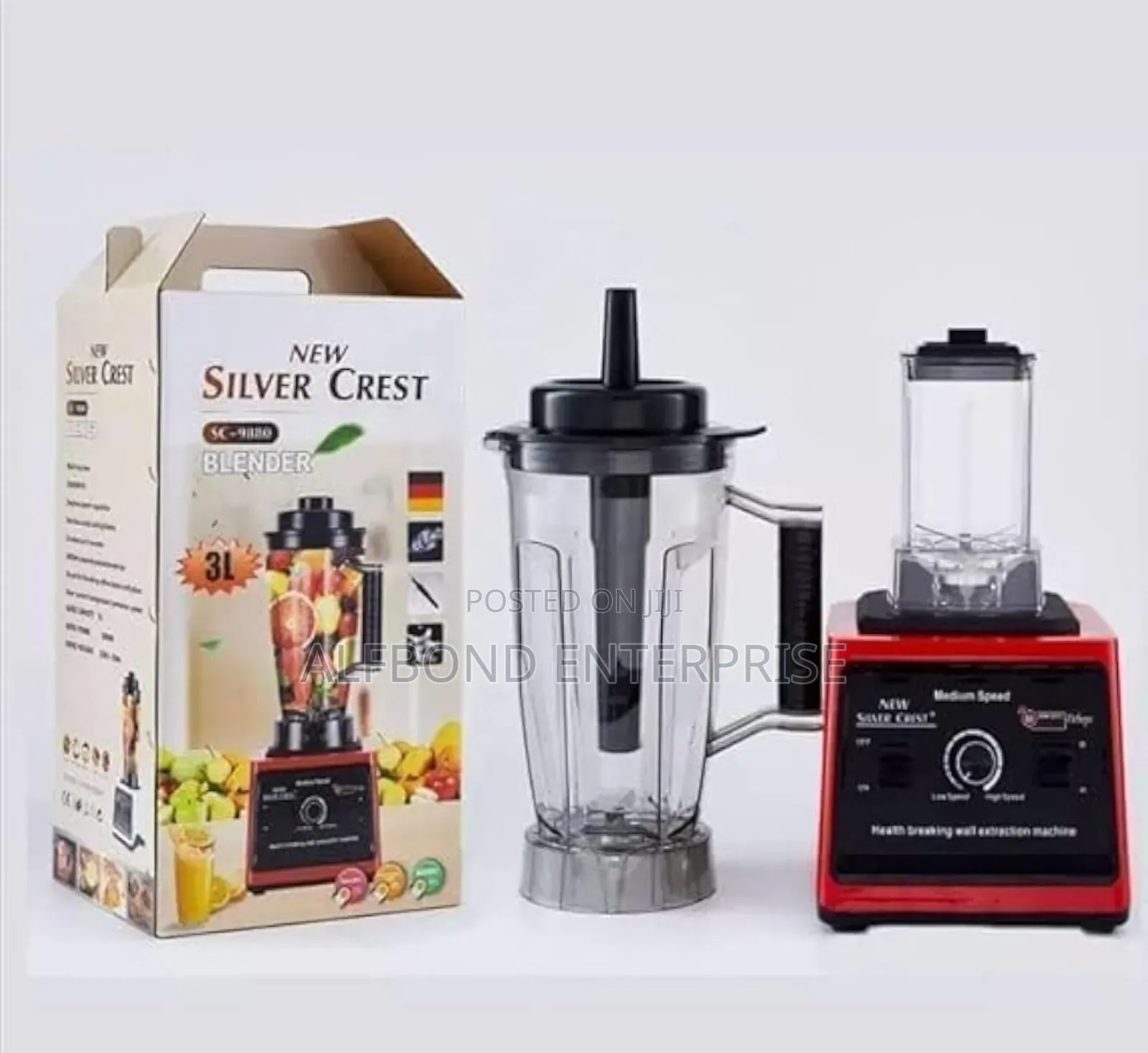 New Silver Crest Heavy Duty Commercial Blender
