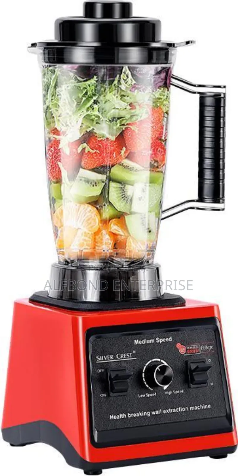 New Silver Crest Heavy Duty Commercial Blender
