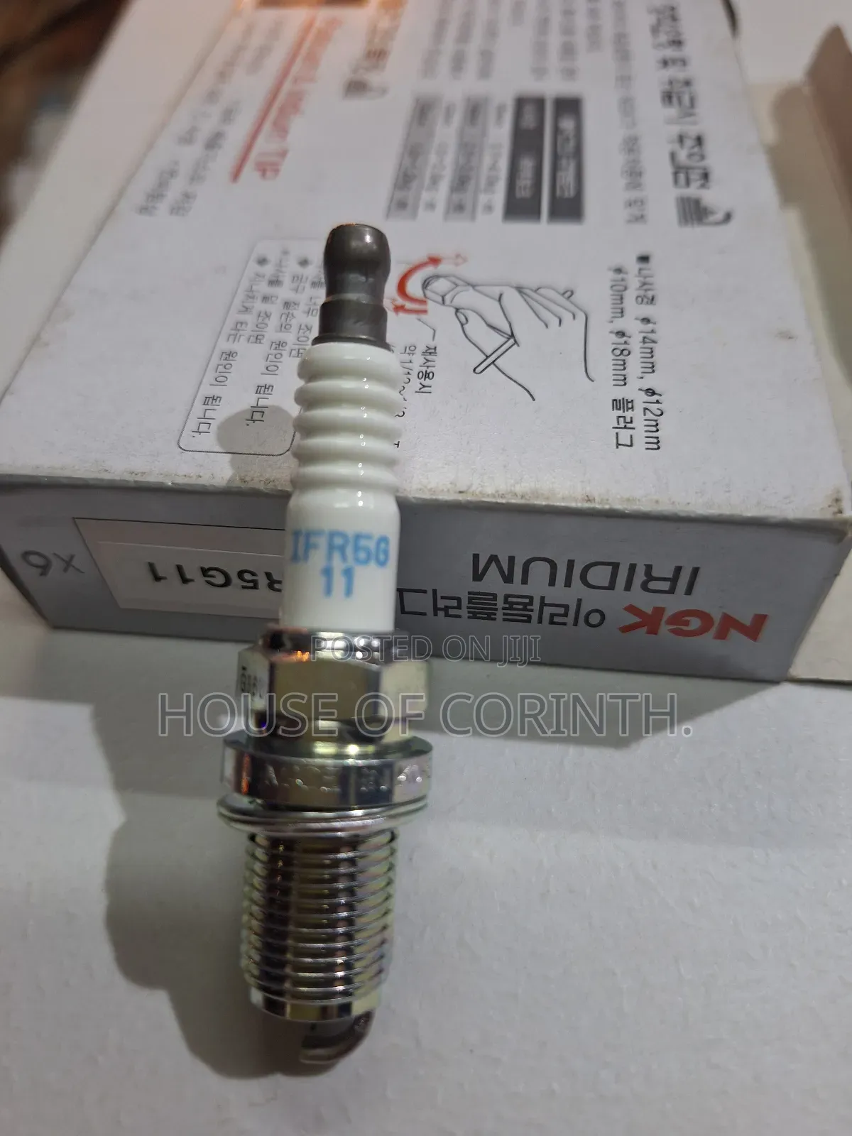 Spark Plugs. Original NGK, Korea. IRIDIUM 16' Short. IFR5G11