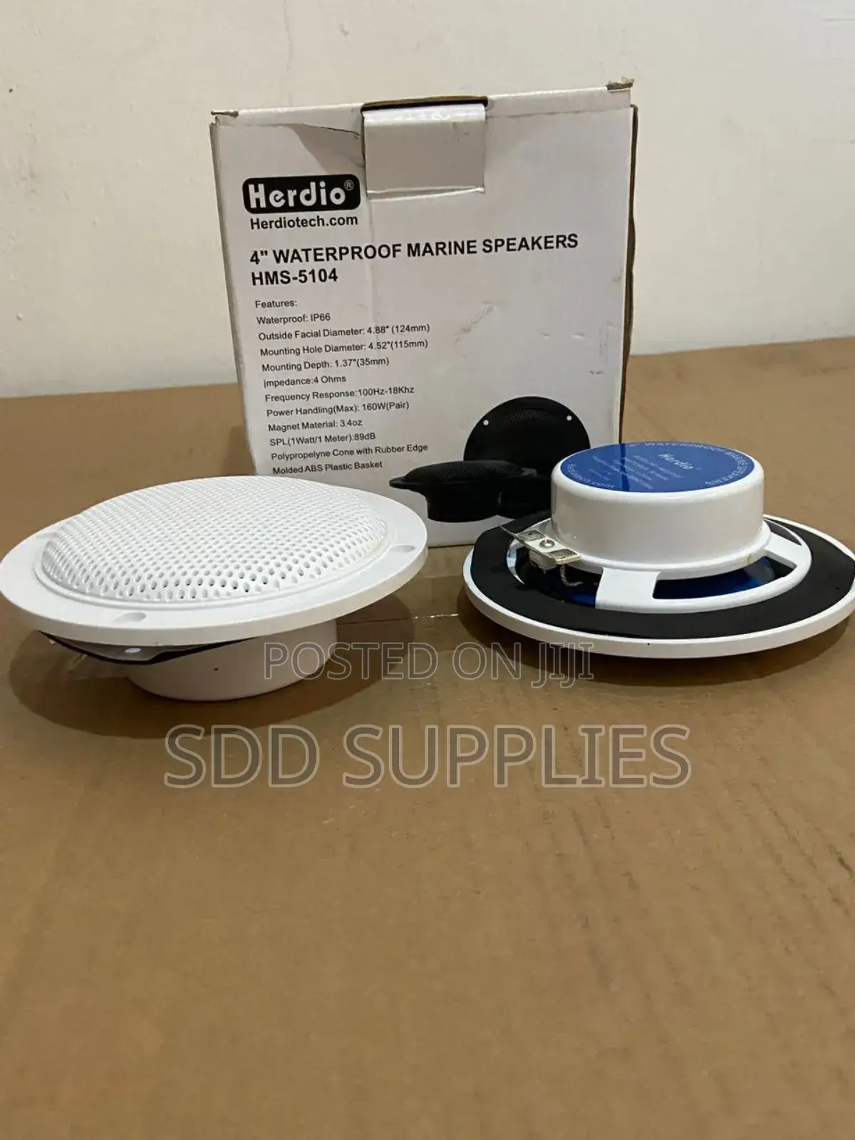 2 In1 Waterproof Marine Speakers 80watts Bluetooth Speakers