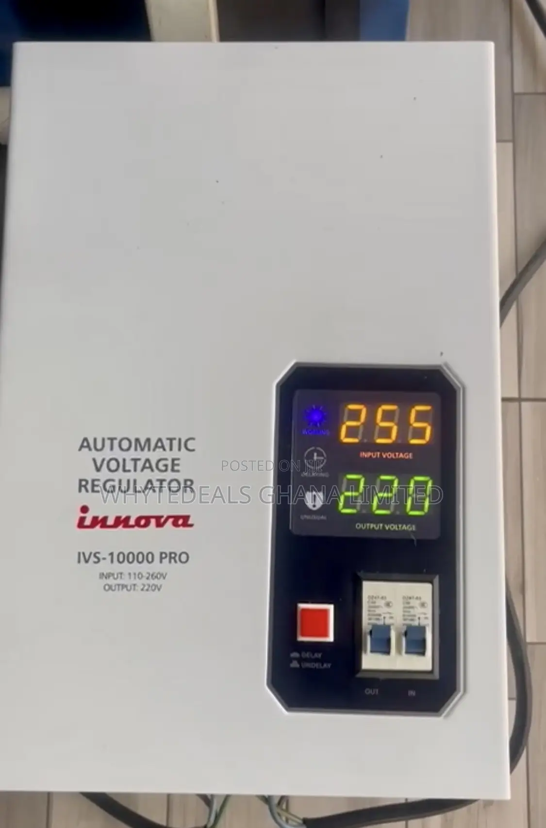 Innova 10000 Voltage Regulator| Stabiliser| 10kva| Usa 110v Step-Down