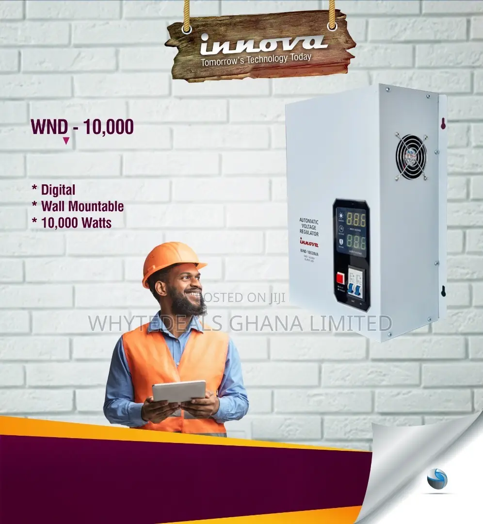 Innova 10000 Voltage Regulator| Stabiliser| 10kva| Usa 110v Step-Down