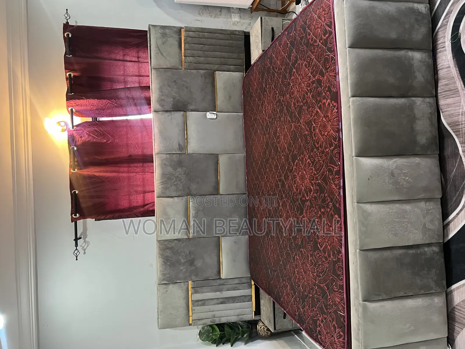 Morden King Size Bed With Mattress