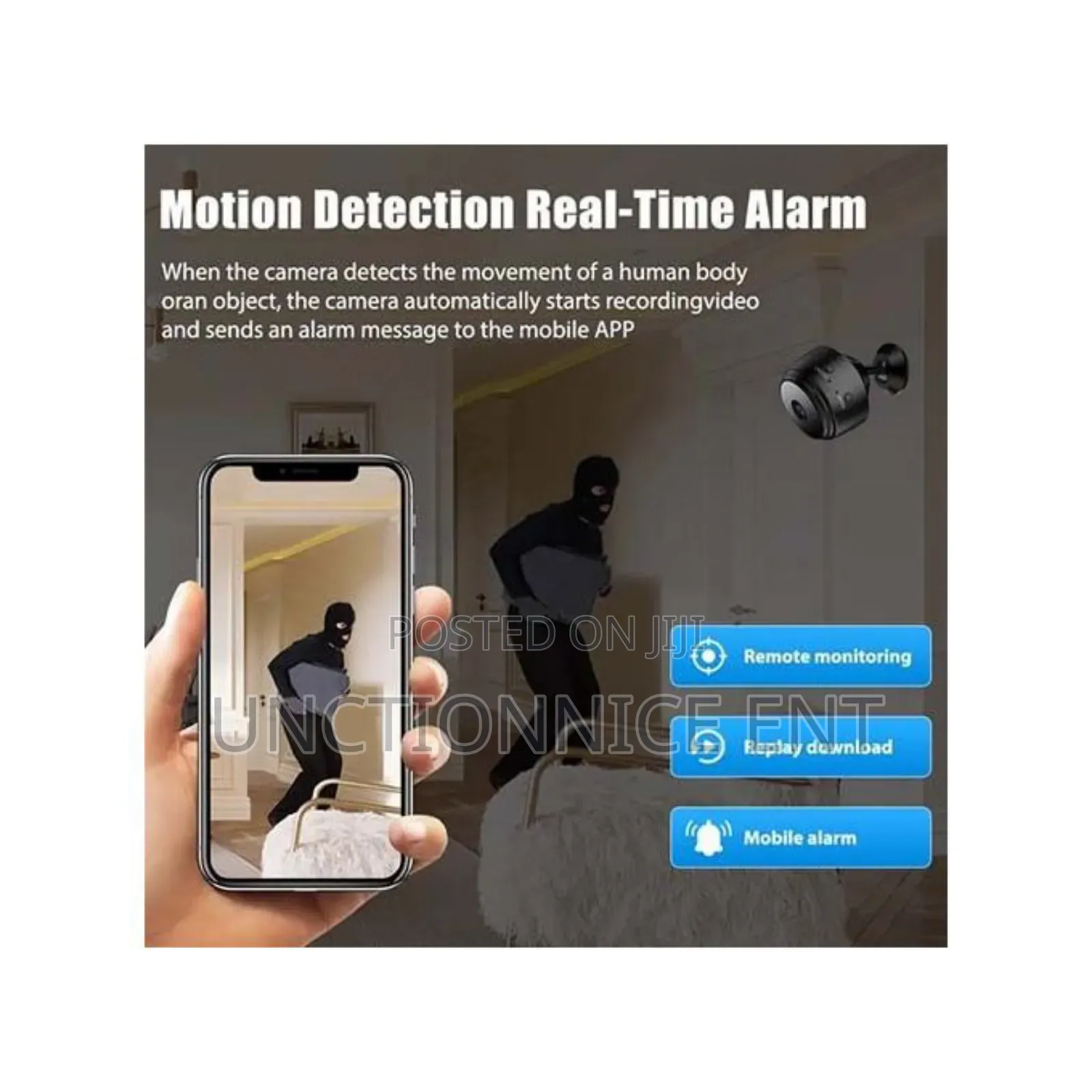 High Quality Mini Hiding Wifi Monitoring Camera