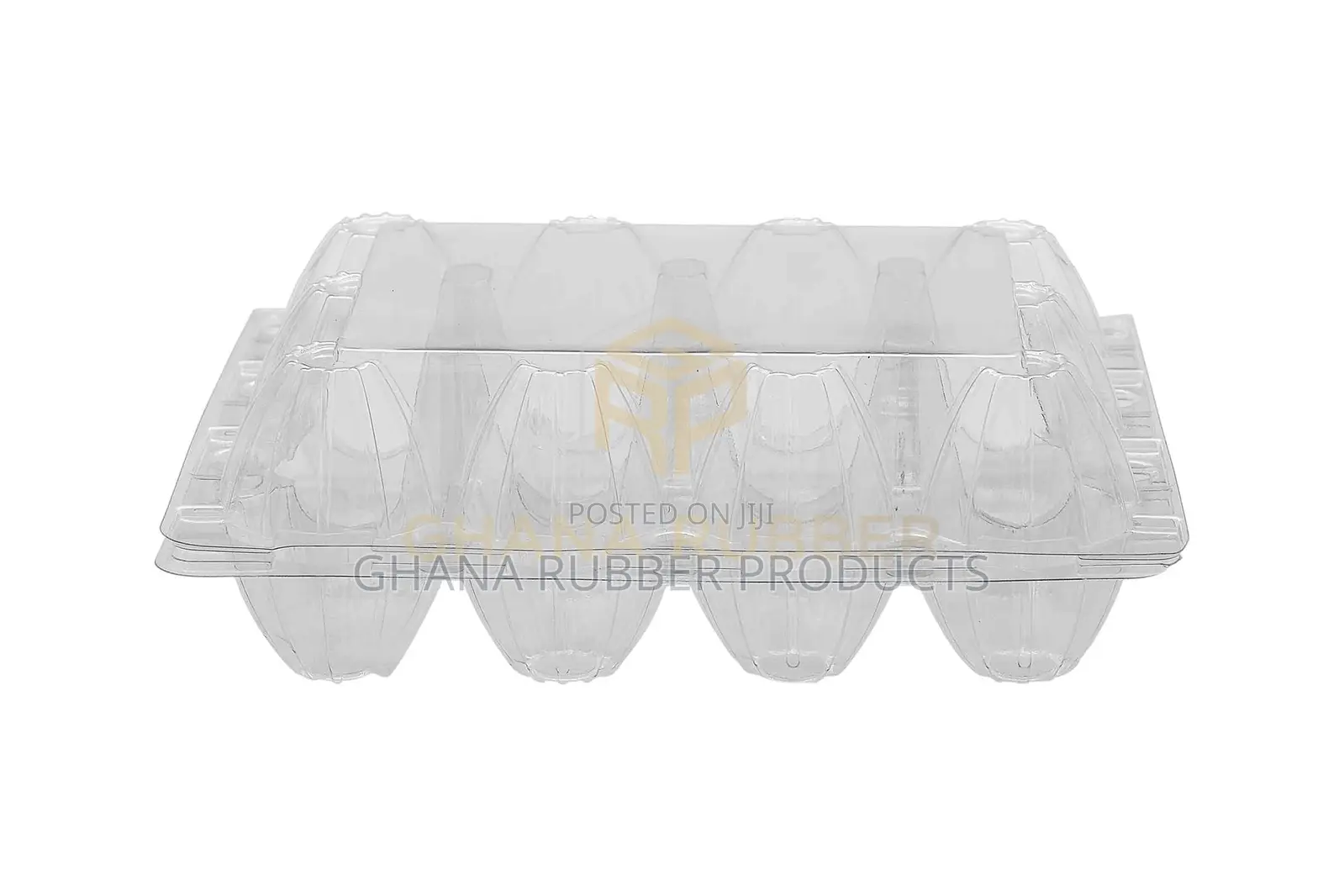 Transparent Egg Trays for 12-Eggs (Short) (200pcs)