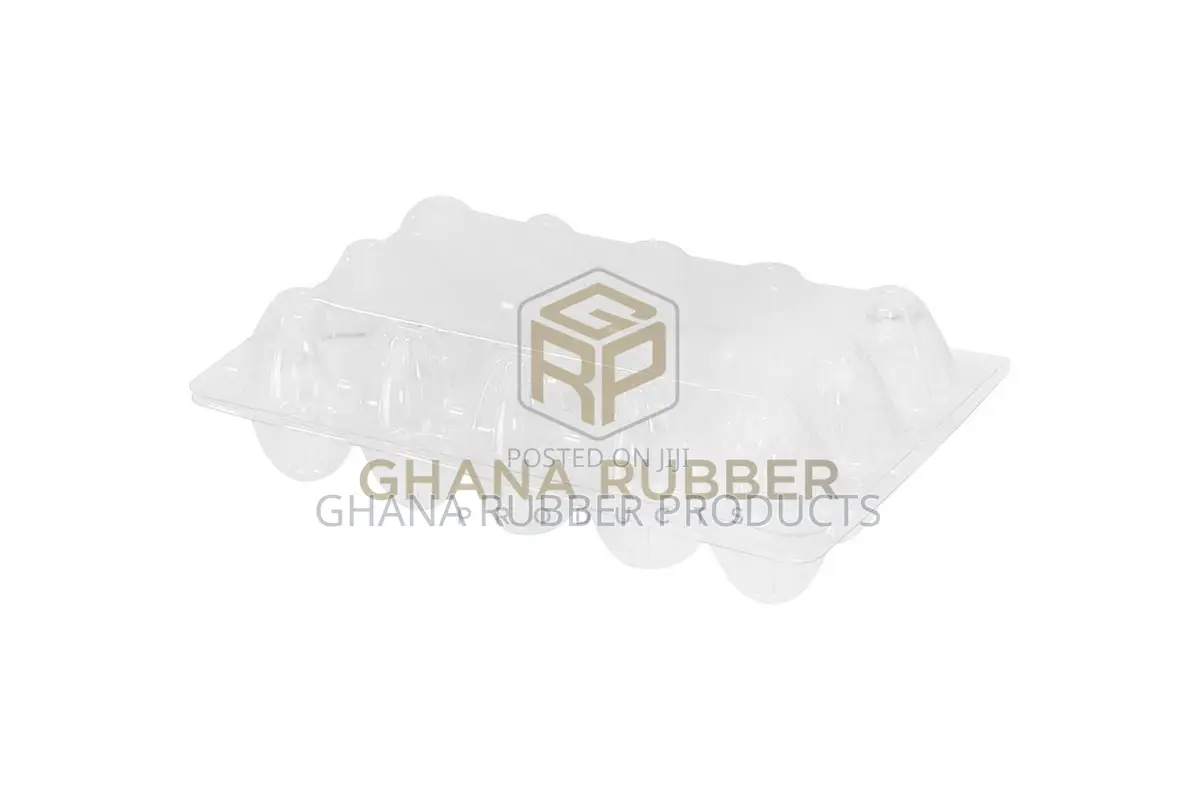 Transparent Egg Trays for 15-Eggs (100pcs)