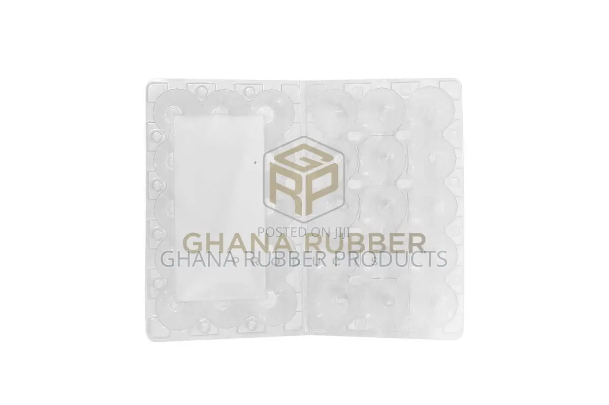 Transparent Egg Trays for 15-Eggs (100pcs)