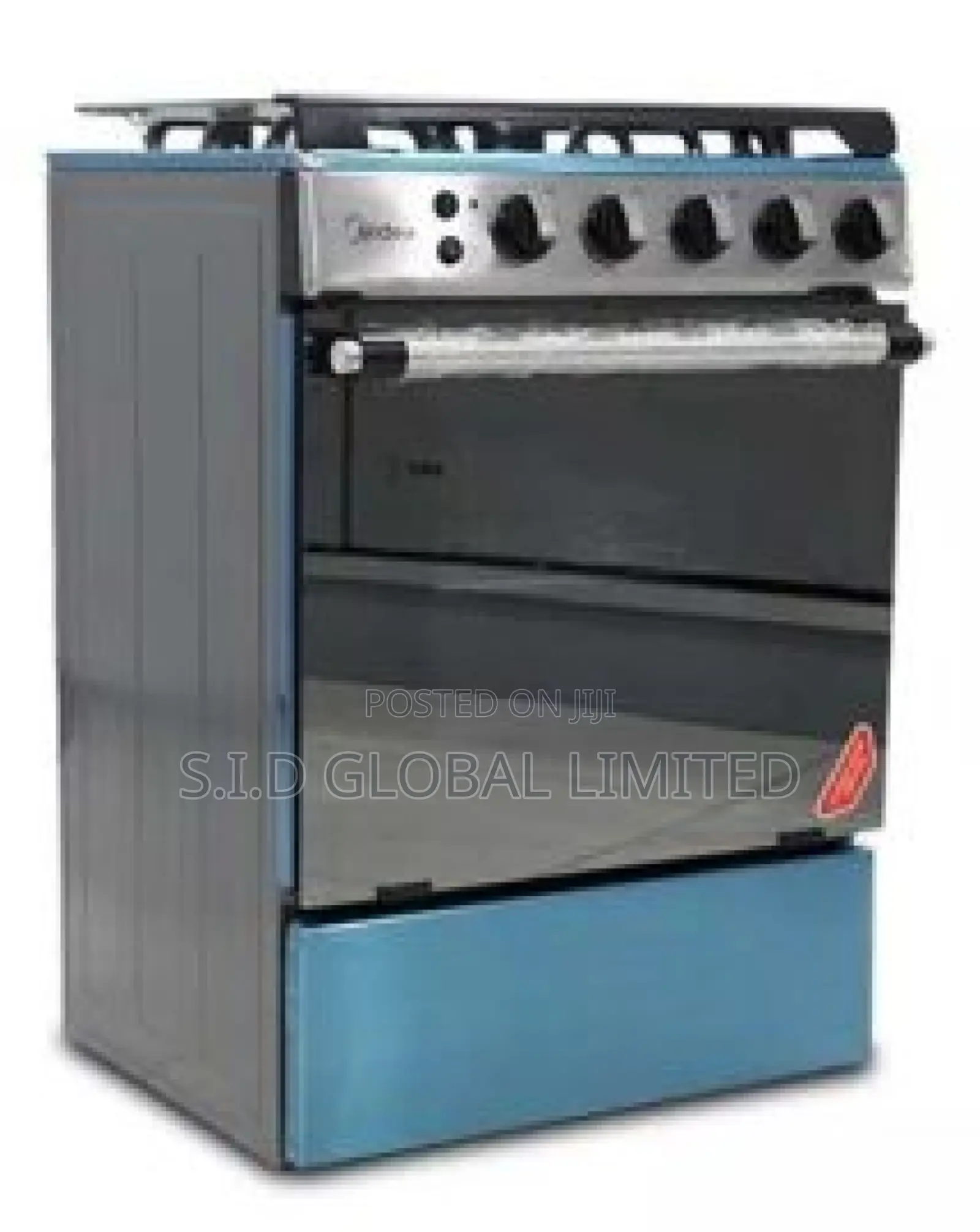Bold Design MIDEA-4-BURNER-GAS-COOKER-SILVER-24LMG4G027