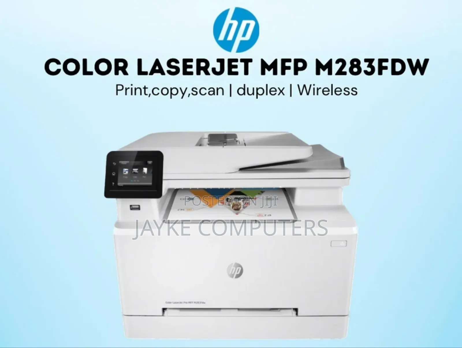 HP Laserjet Pro MFP M283fdw Color All-in-One Printer