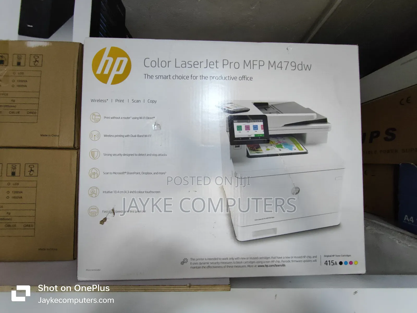 Hp Laserjet Pro MFP M479dw, Color All-in-One Printer